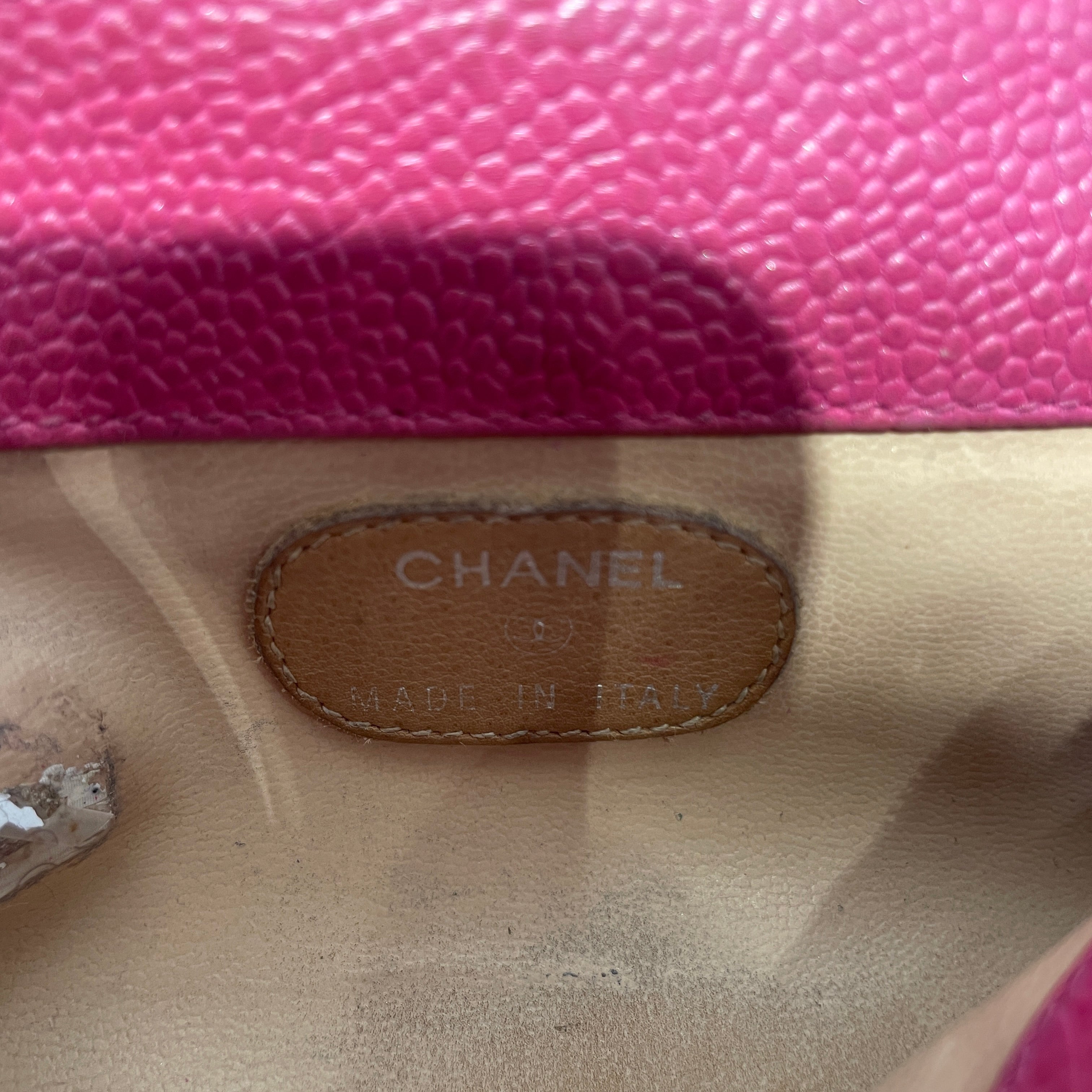 CHANEL/Bag/Leather/PNK/Decacoco Chain Pouch view 5