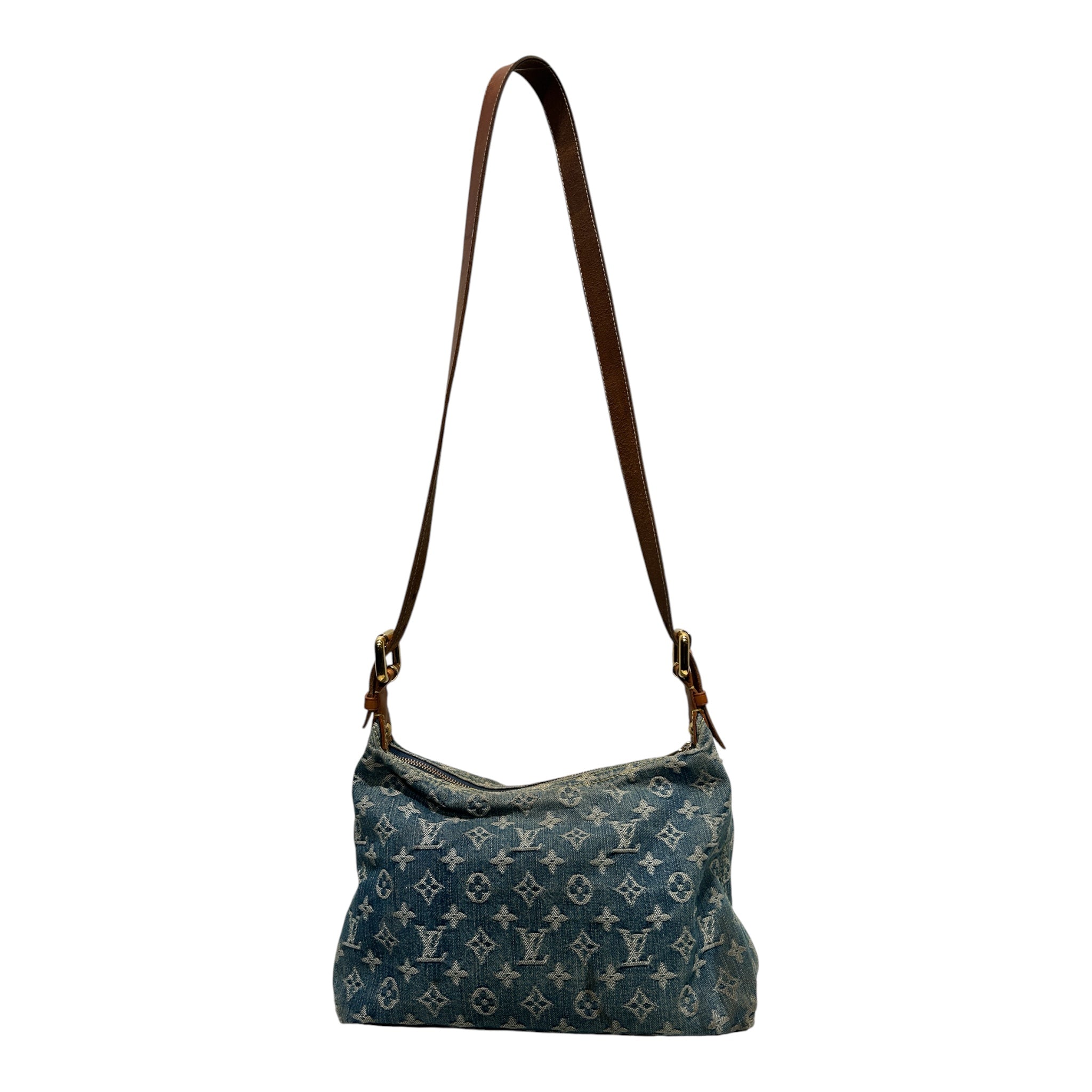 LOUIS VUITTON/Bag/Monogram/Denim/BLU/Monogram Baggy PM view 2