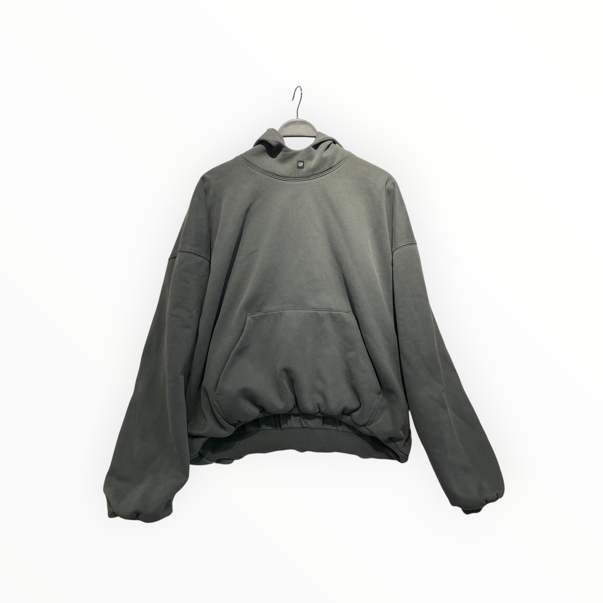 YEEZY GAP ENGINEERED BY BALENCIAGA/Hoodie/M/Cotton/GRN/Oversize/Double Lined view 1