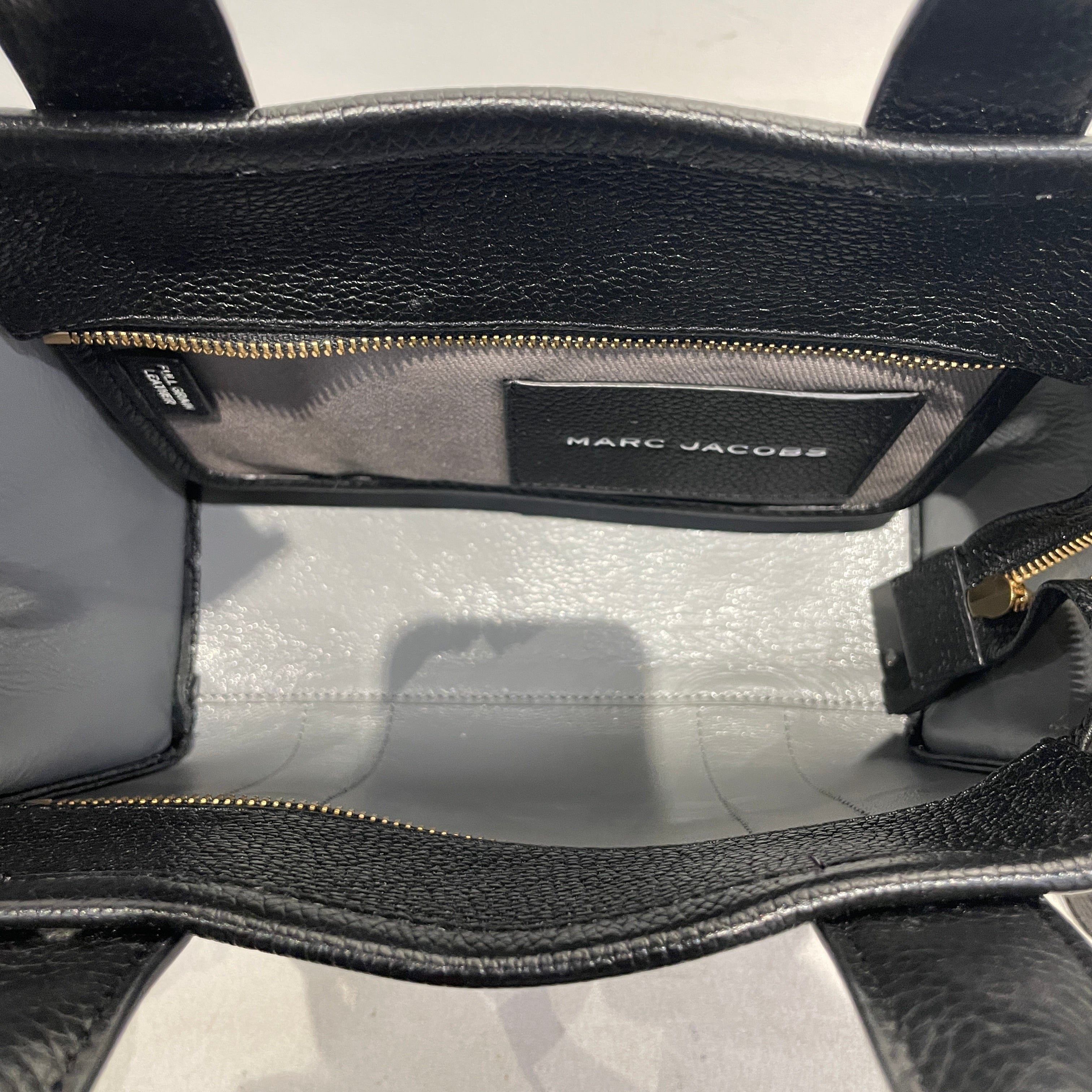MARC JACOBS/Tote Bag/Leather/BLK/ view 4