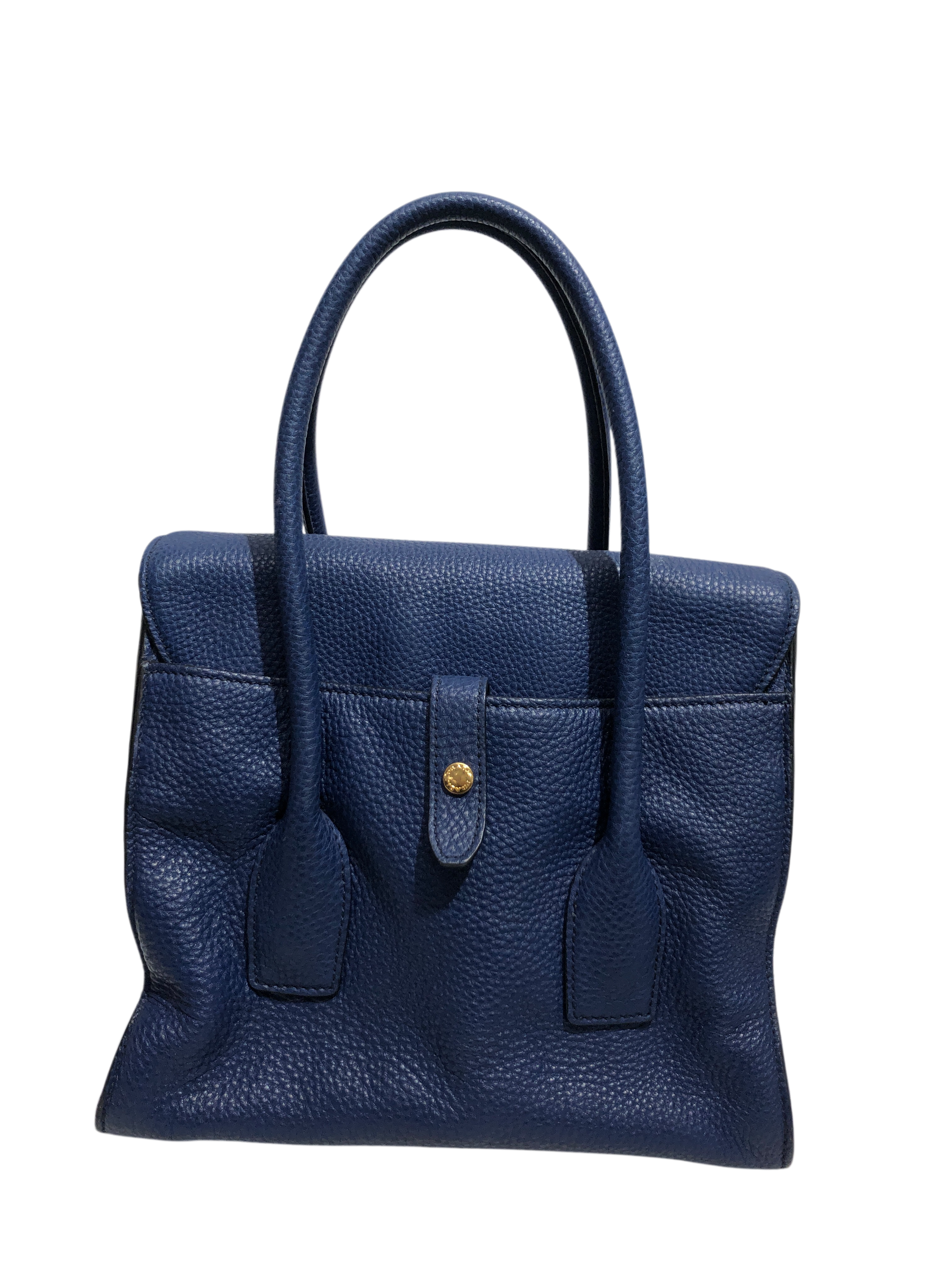 PRADA/Bag/Leather/NVY/VITELLO view 2