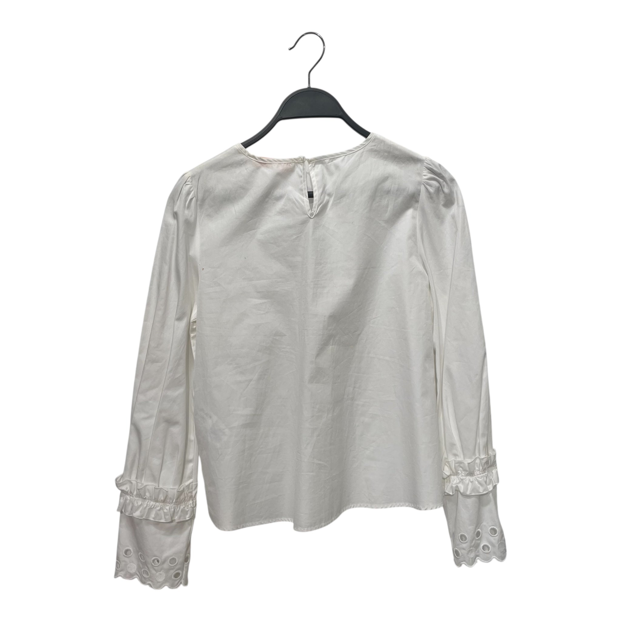 SEE BY CHLOE/LS Cut & Sew/XS/Cotton/WHT/LACE SLEEVE view 2