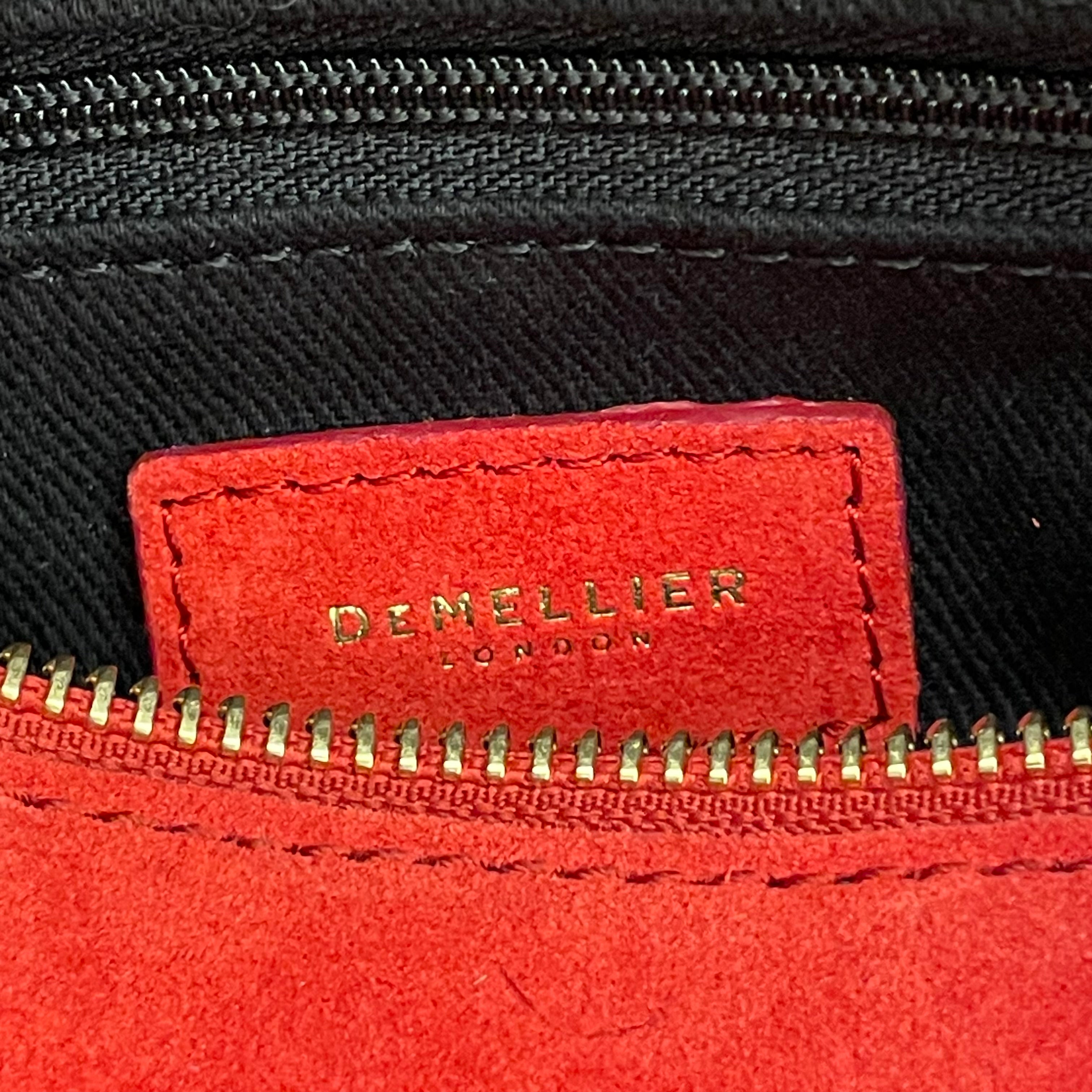 DEMELLIER/Hand Bag/Leather/RED/The Stockholm Small Leather view 6