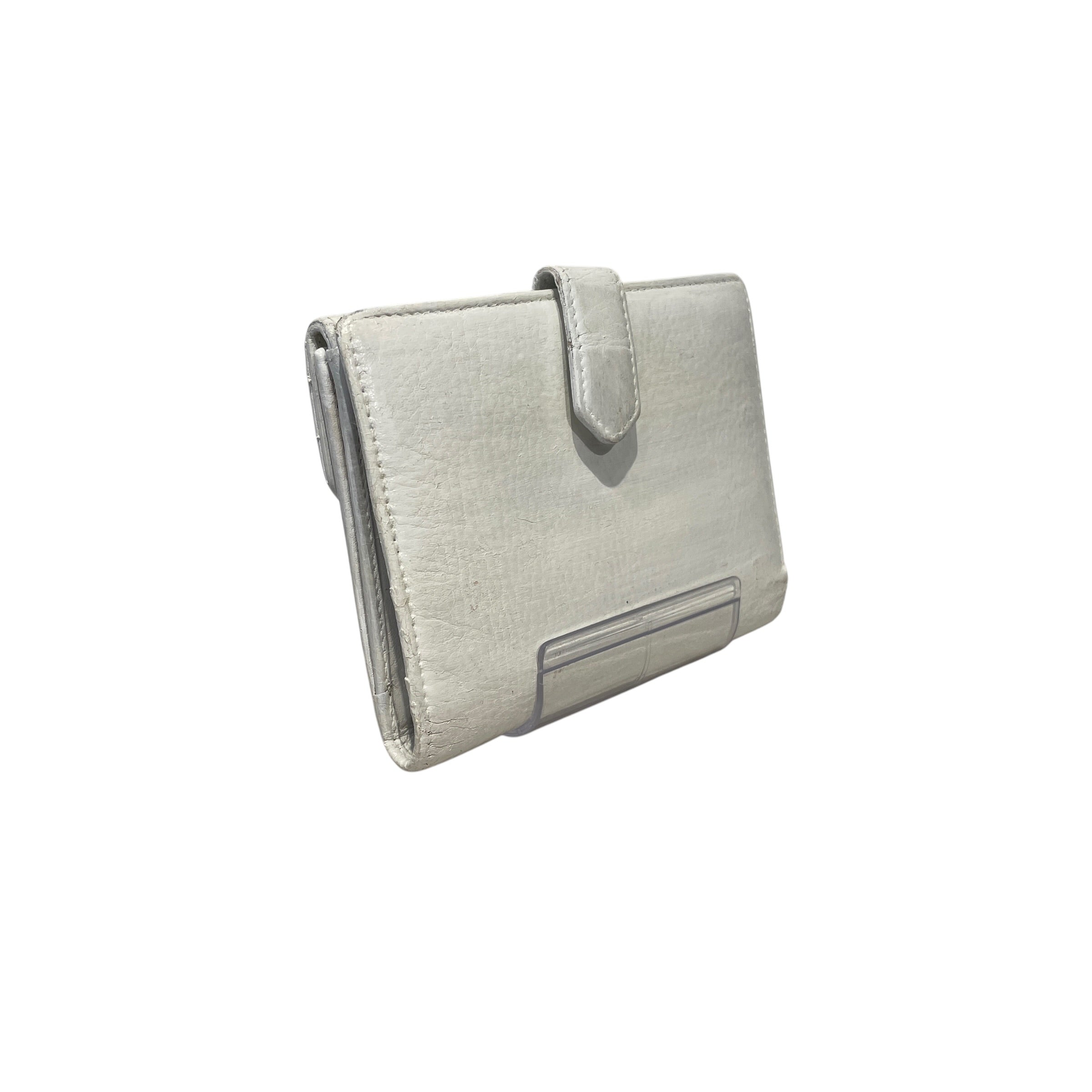Christian Dior/Wallet/Leather/WHT/L's/CANNAGE FRENCH WALLET view 5