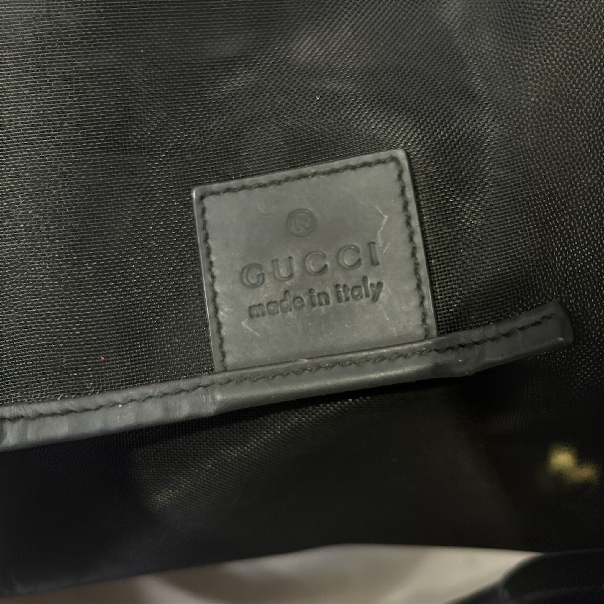 GUCCI/Tote Bag/BLK/BAMBOO HANDLE view 5
