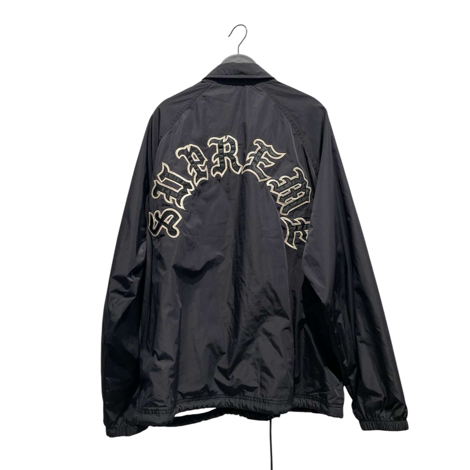 Supreme/Jacket/XL/Polyester/BLK/Old English Coaches Jacket view 2