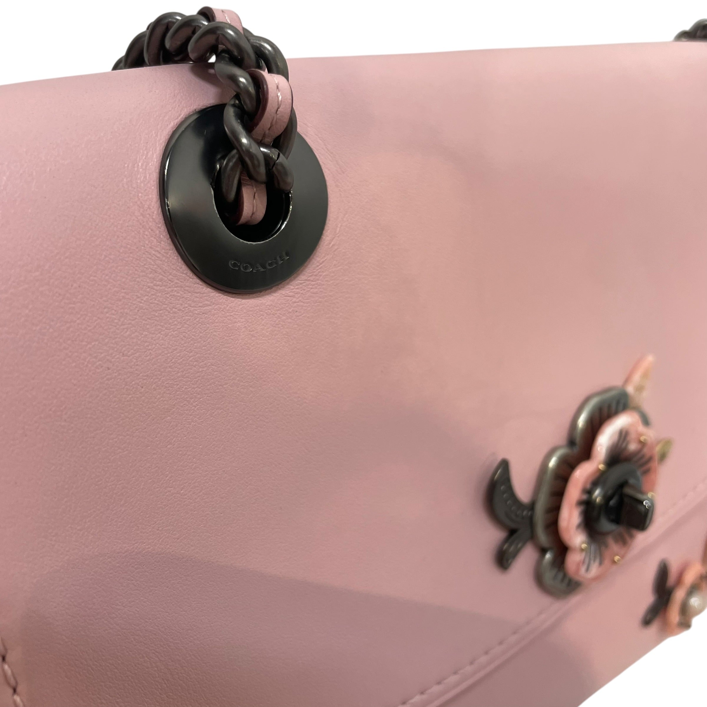 COACH/Cross Body Bag/Leather/PNK/tea rose stones view 5