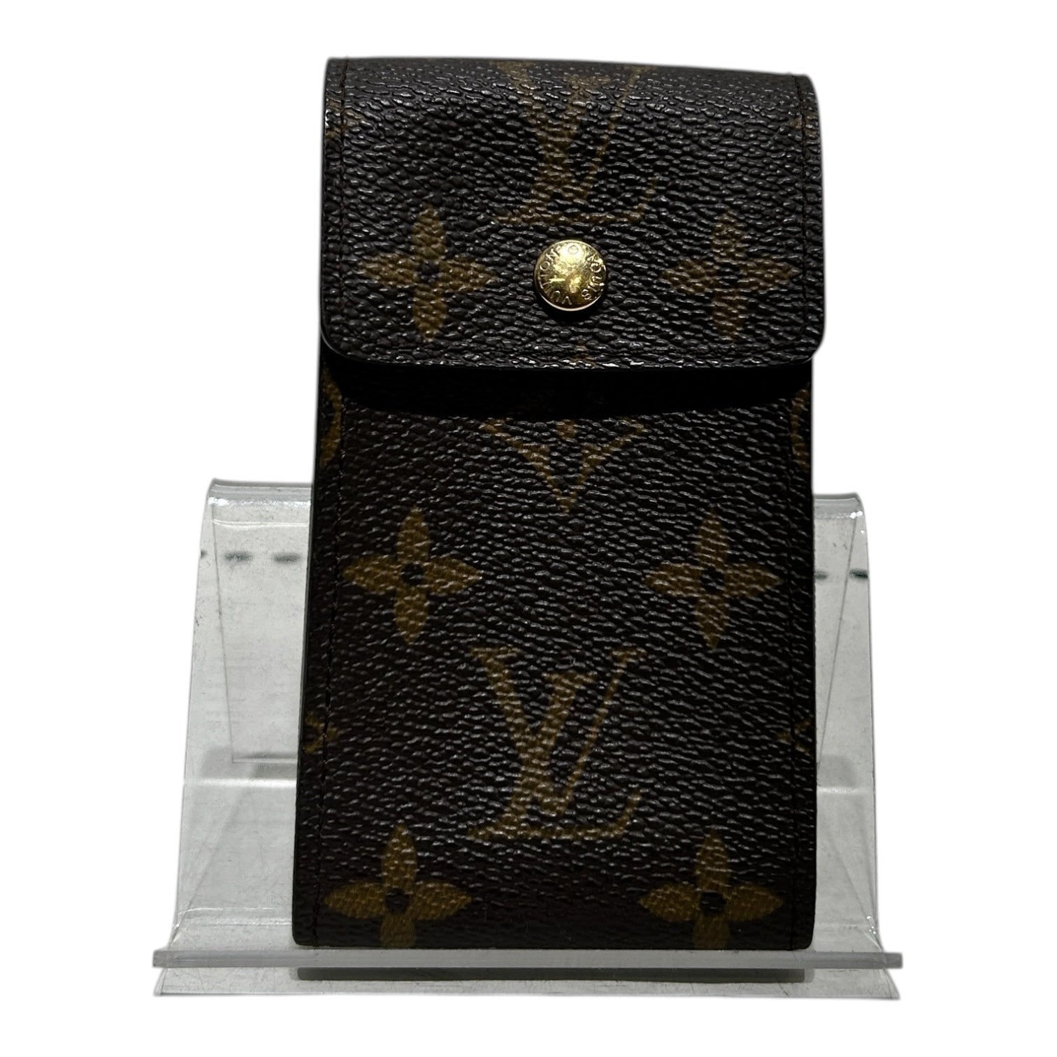 LOUIS VUITTON/Pouch/Monogram/Leather/BRW/Porte Cles view 1