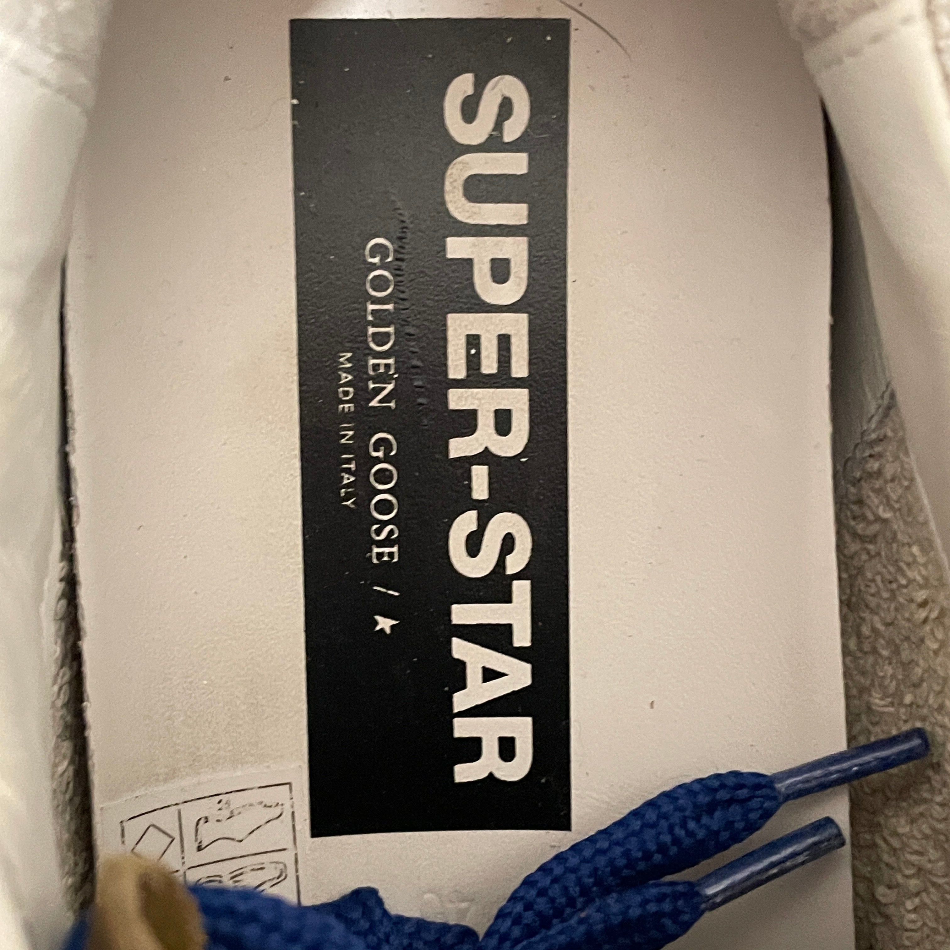 GOLDEN GOOSE/Low-Sneakers/EU 40/Suede/SLV/SUPER STAR view 4