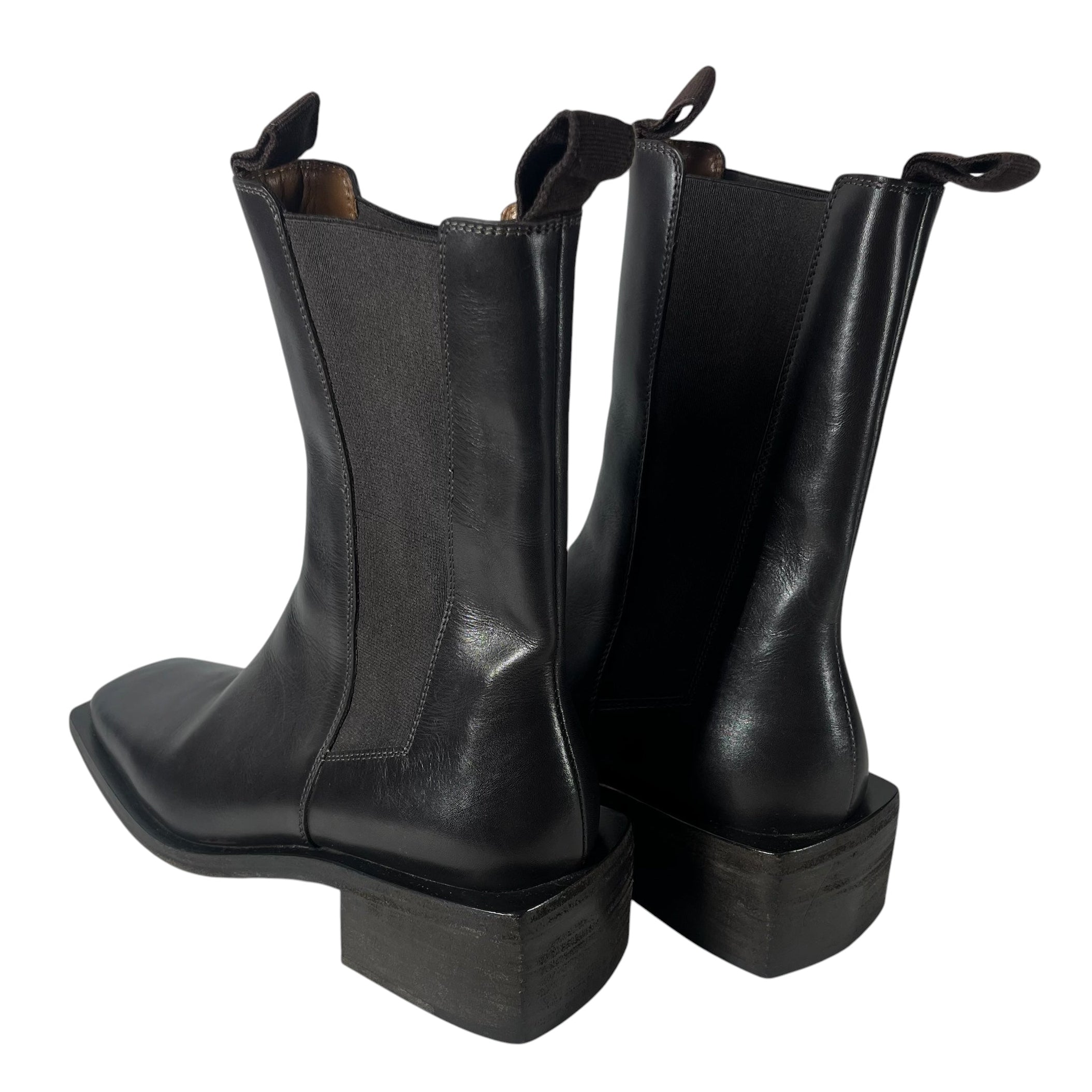 Marsell/Chelsea Boots/EU 38/Leather/BRW/SQUARE TOE CHELSEA view 2