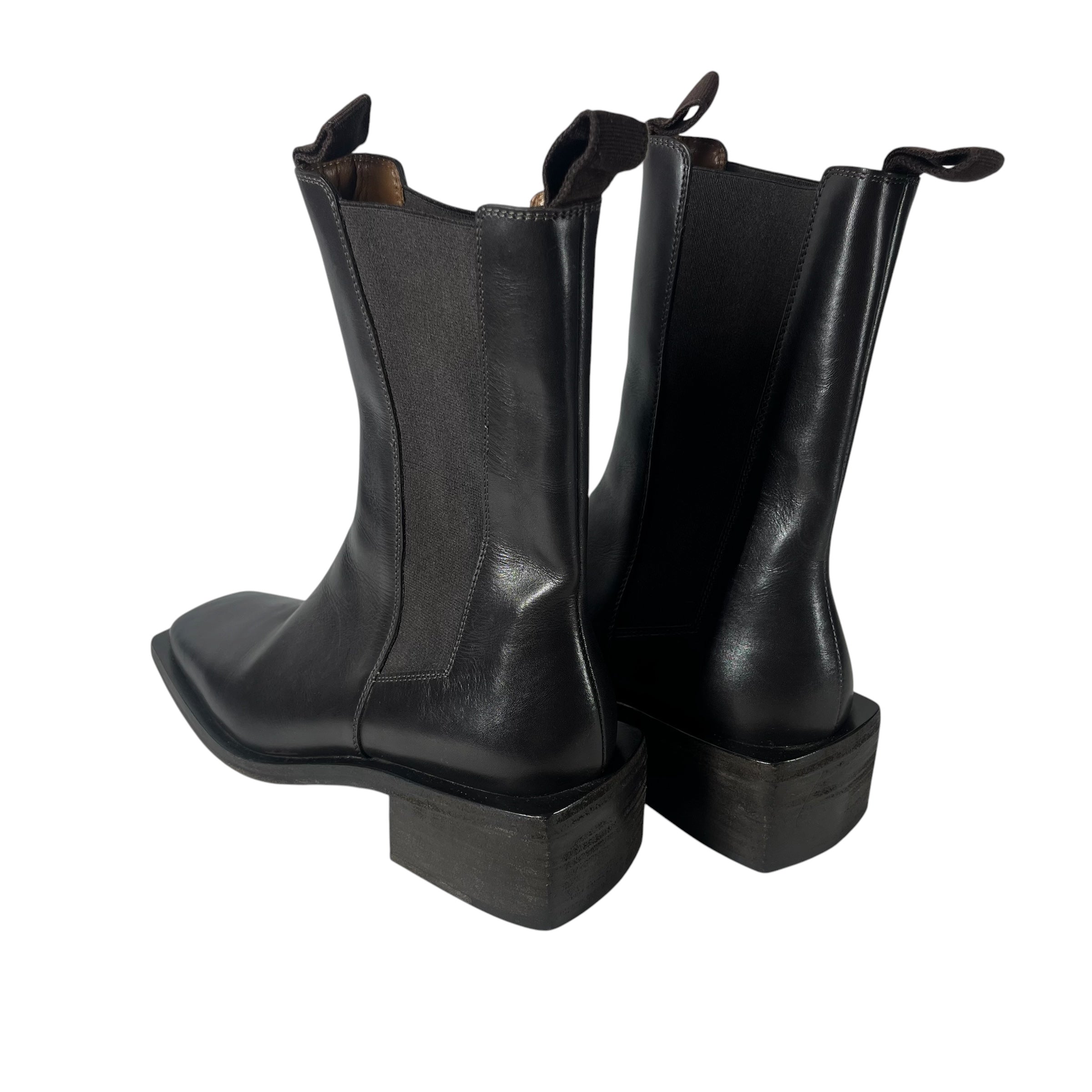 Marsell/Chelsea Boots/EU 38/Leather/BRW/SQUARE TOE CHELSEA view 2