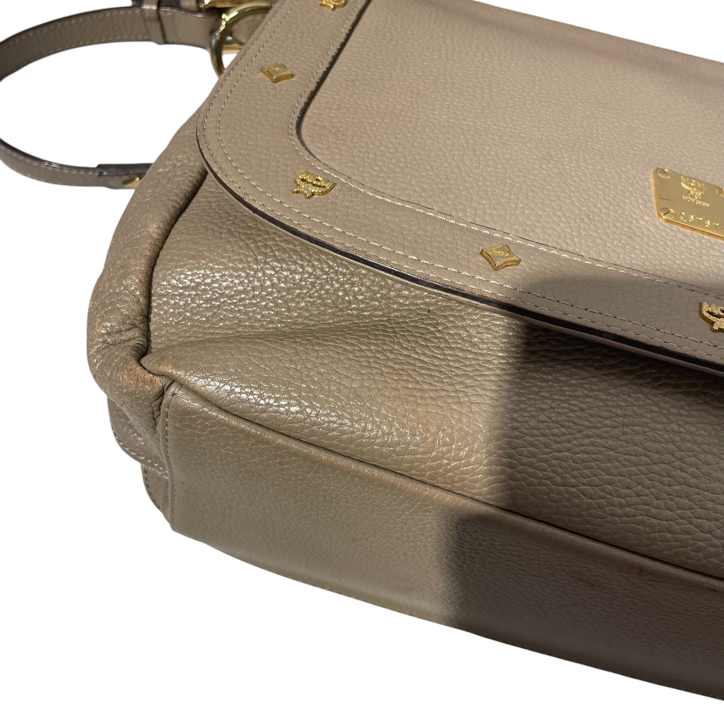 MCM/Cross Body Bag/Leather/BEG/06767 view 10