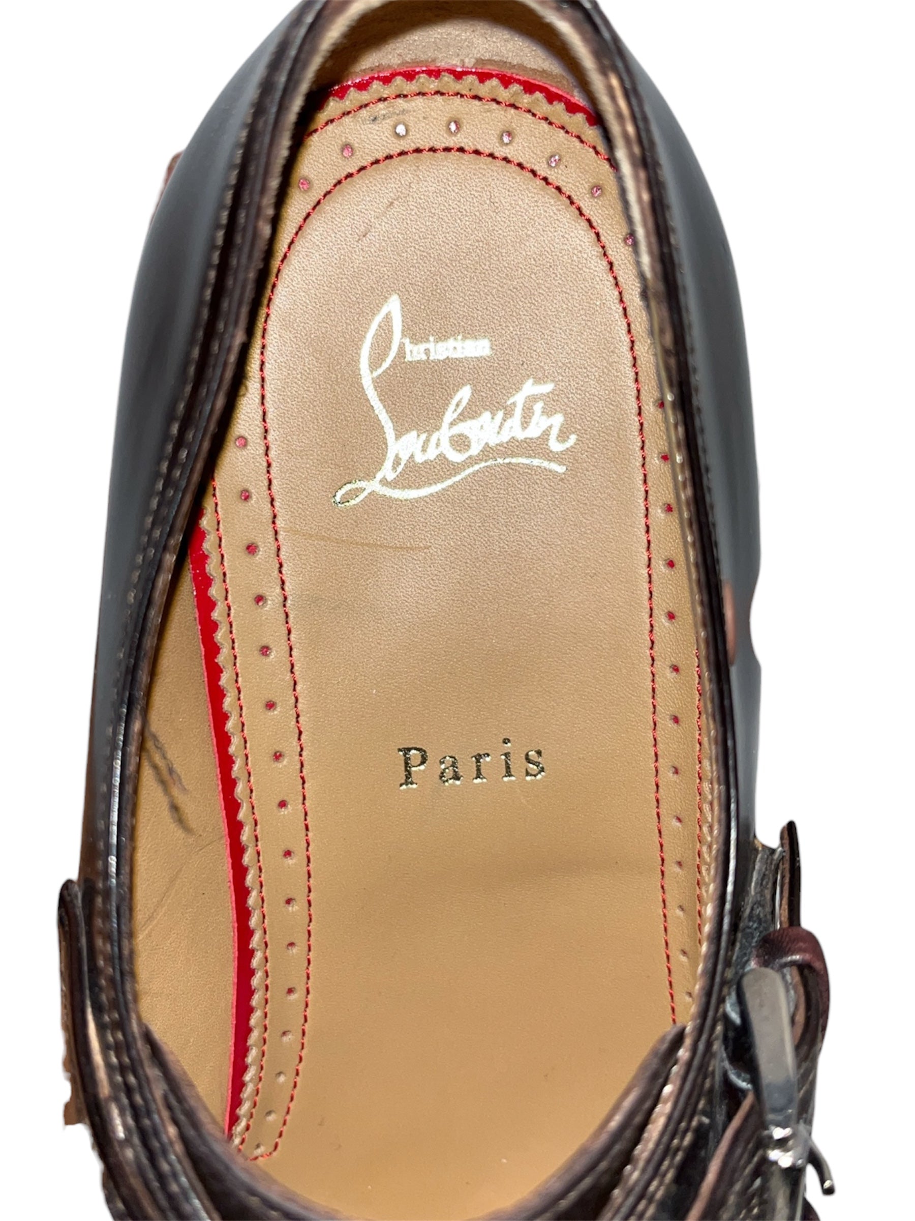 Christian Louboutin/Dress Shoes/EU 42.5/Leather/BRW/ view 3