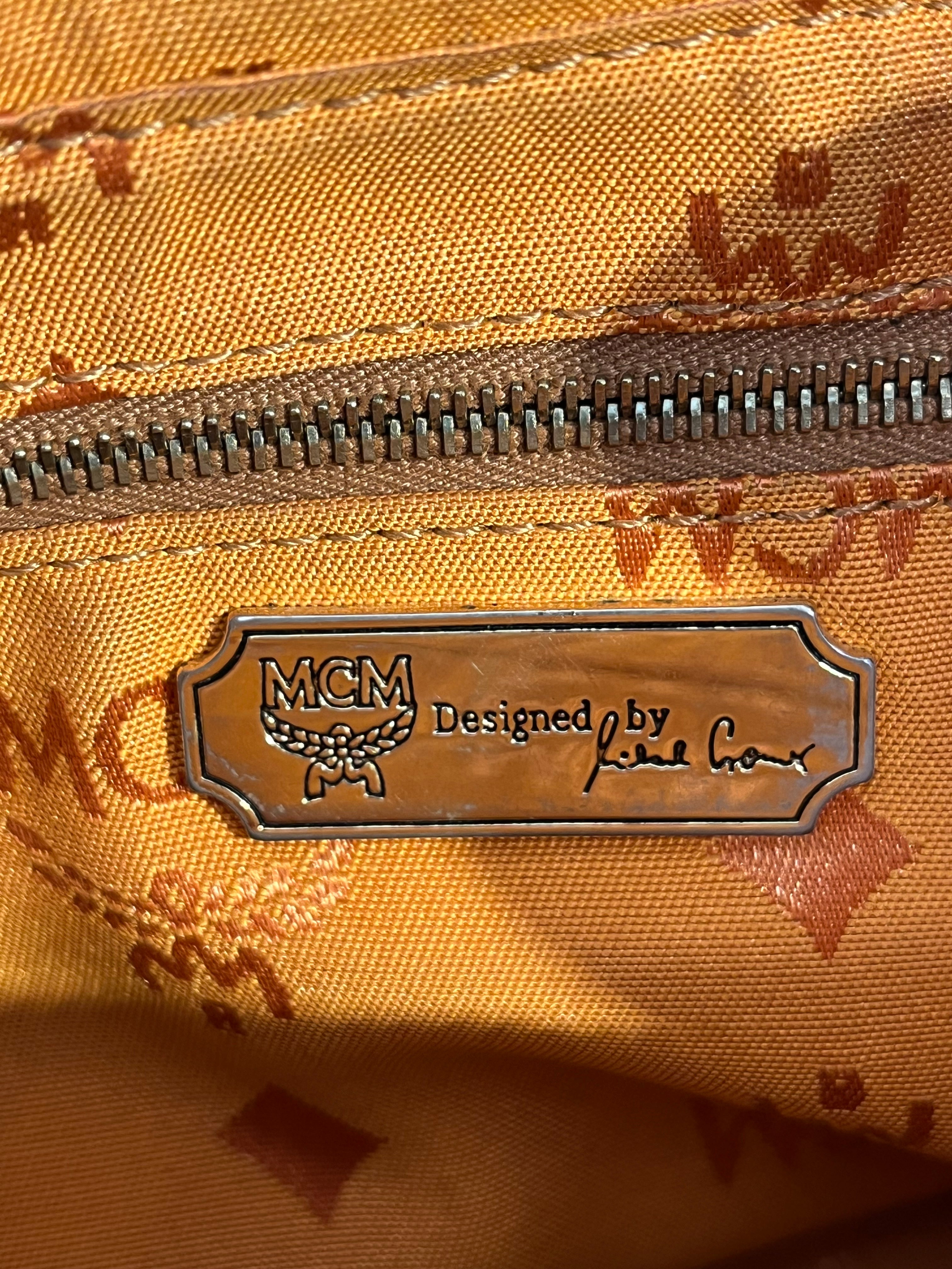 MCM/Bag/Monogram/Leather/CML/VISETOS COGNAC PURSE view 5