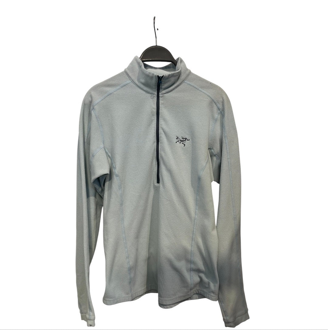 ARC'TERYX VEILANCE/Sweatshirt/L/Cotton/BLU/THERMAL QUARTER ZIP view 1