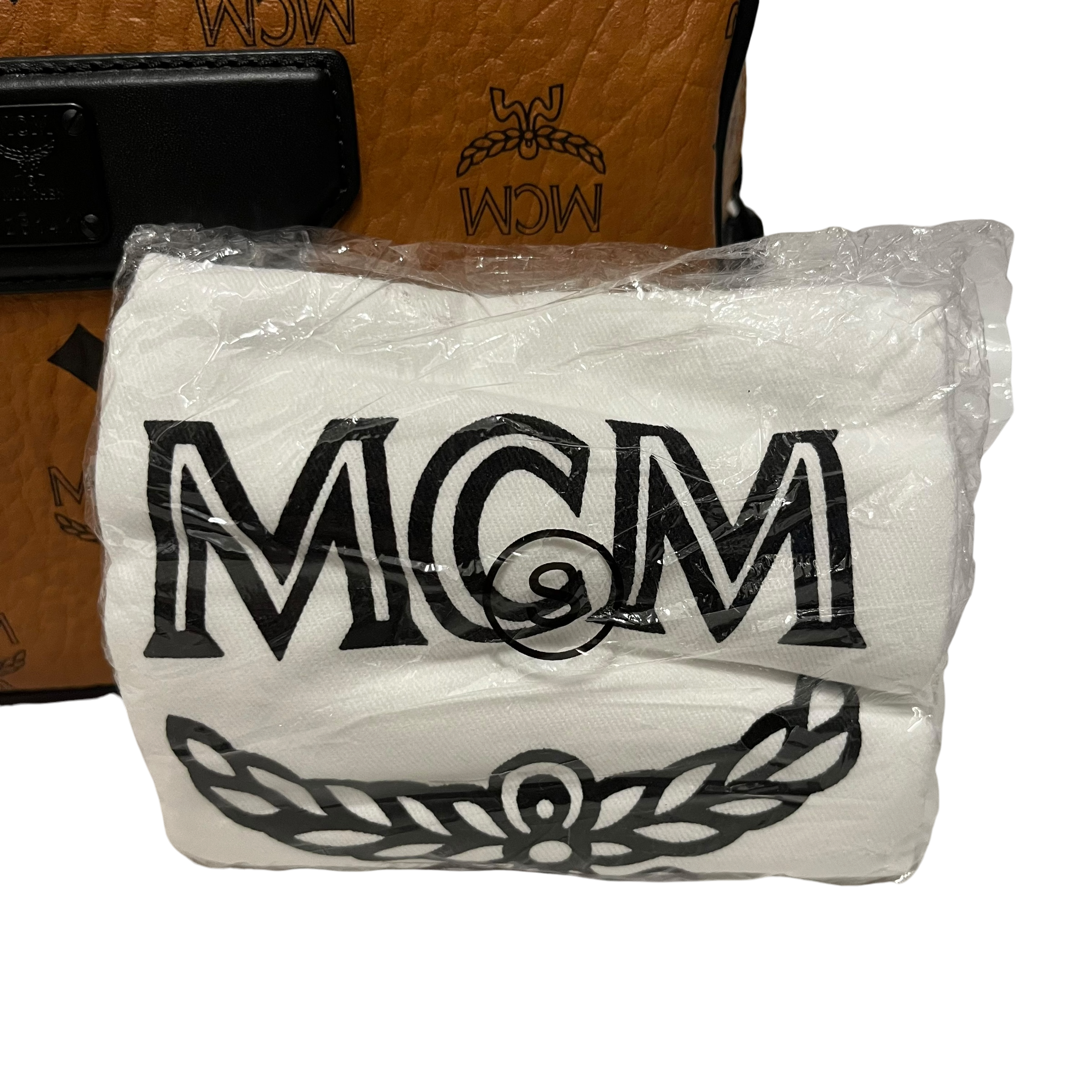 MCM/Cross Body Bag/Monogram/Leather/CML/Nomad Visetos Pouch view 7