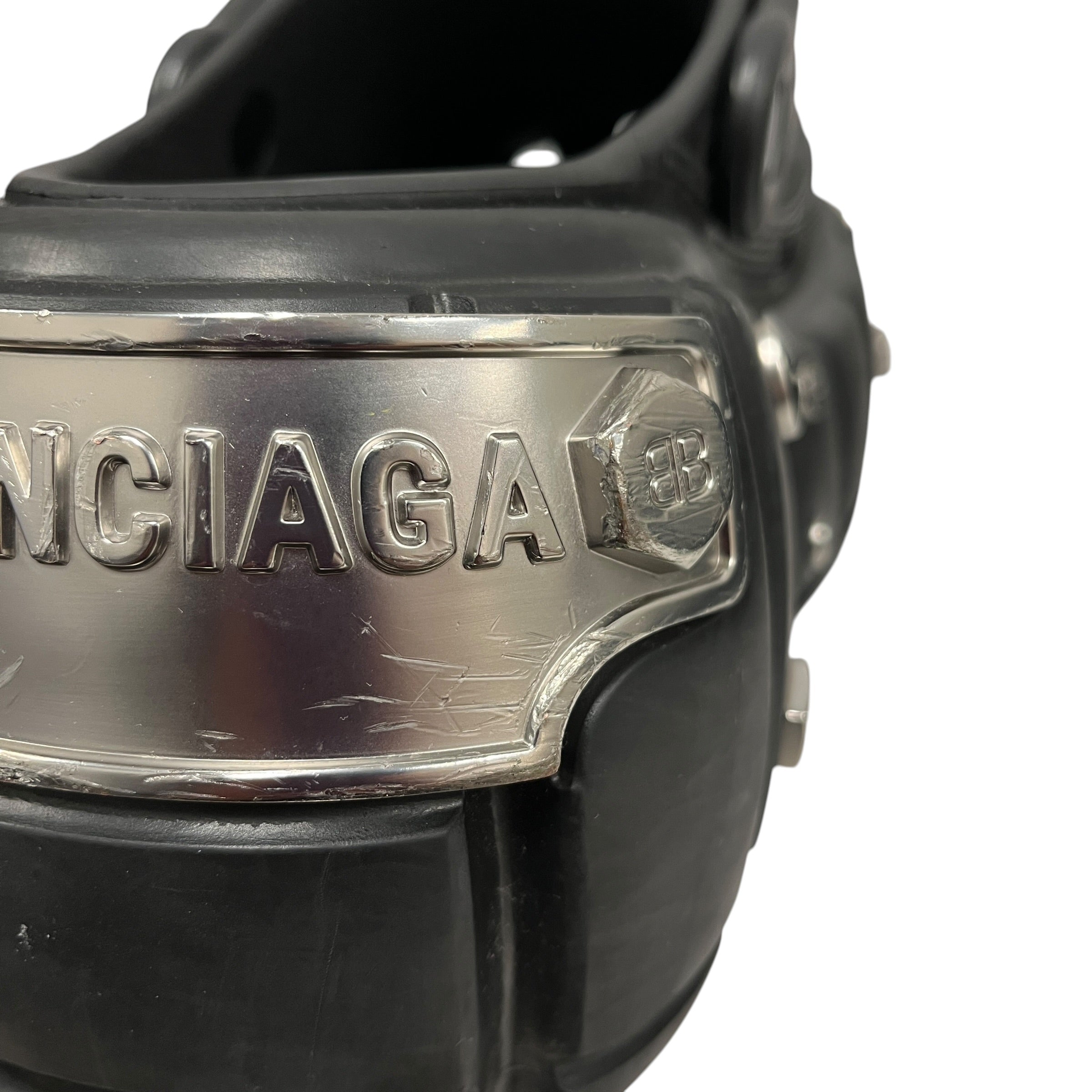 BALENCIAGA/Shoes/EU 41/BLK/Hard Crocs view 5