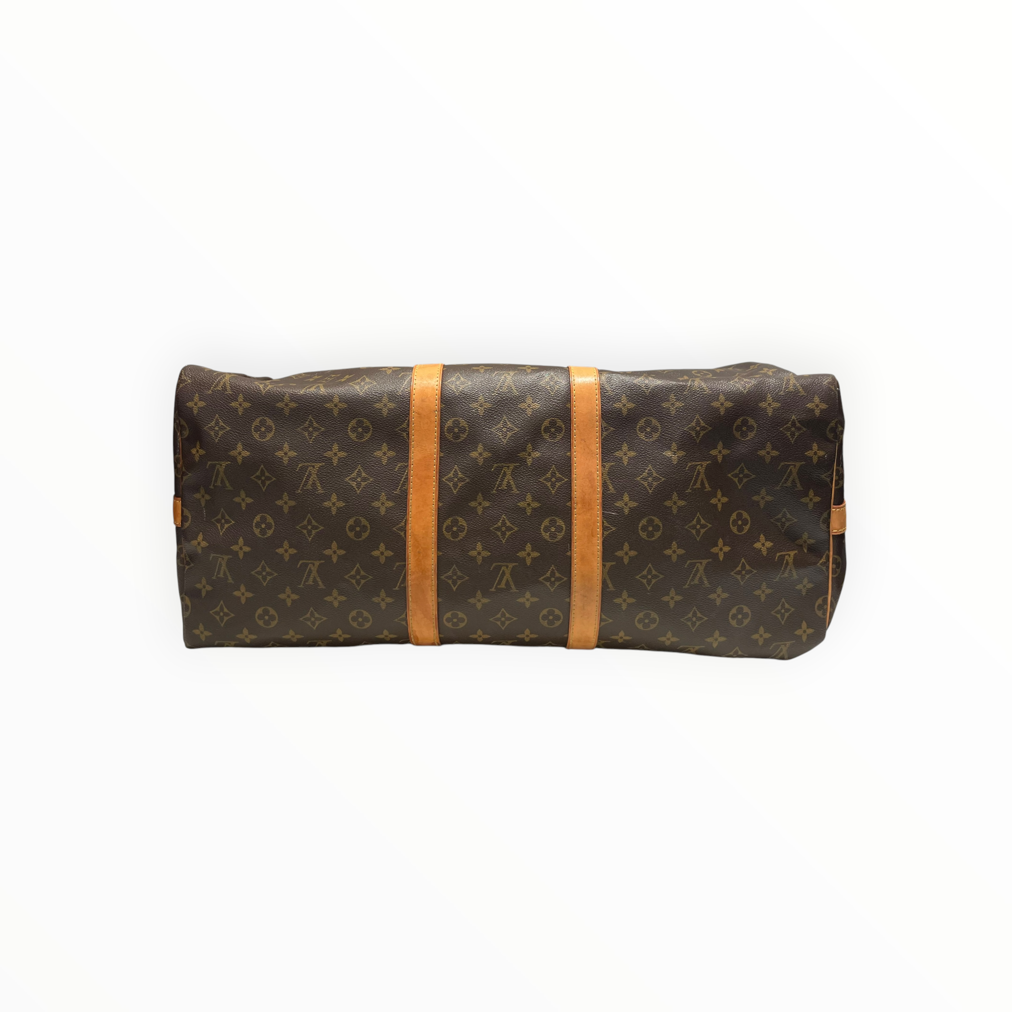 LOUIS VUITTON/Luggage/Monogram/Leather/BRW/KEEPBALL 55 DUFFEL view 3