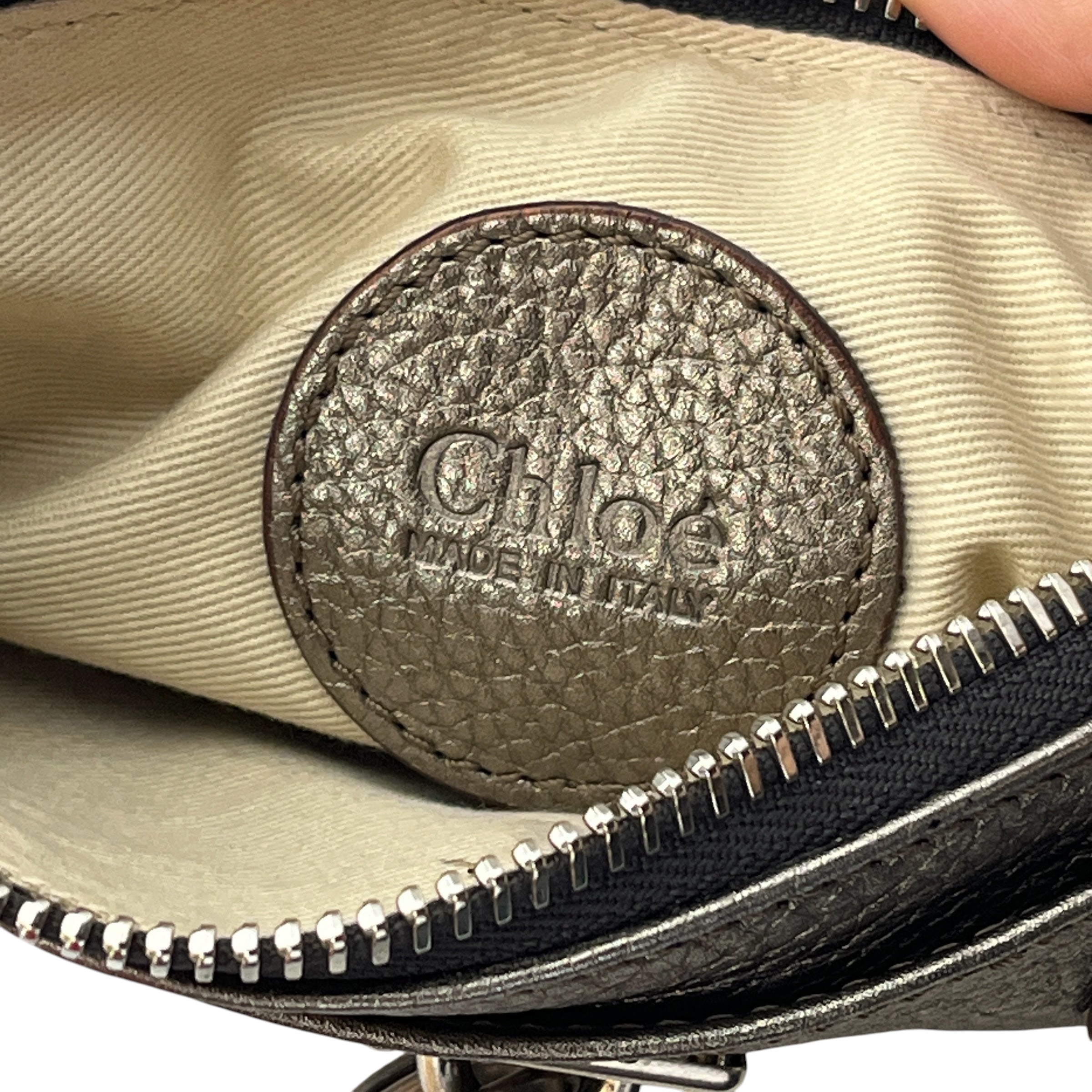 Chloe/Hand Bag/Leather/SLV/MINI PADDINGTON view 3