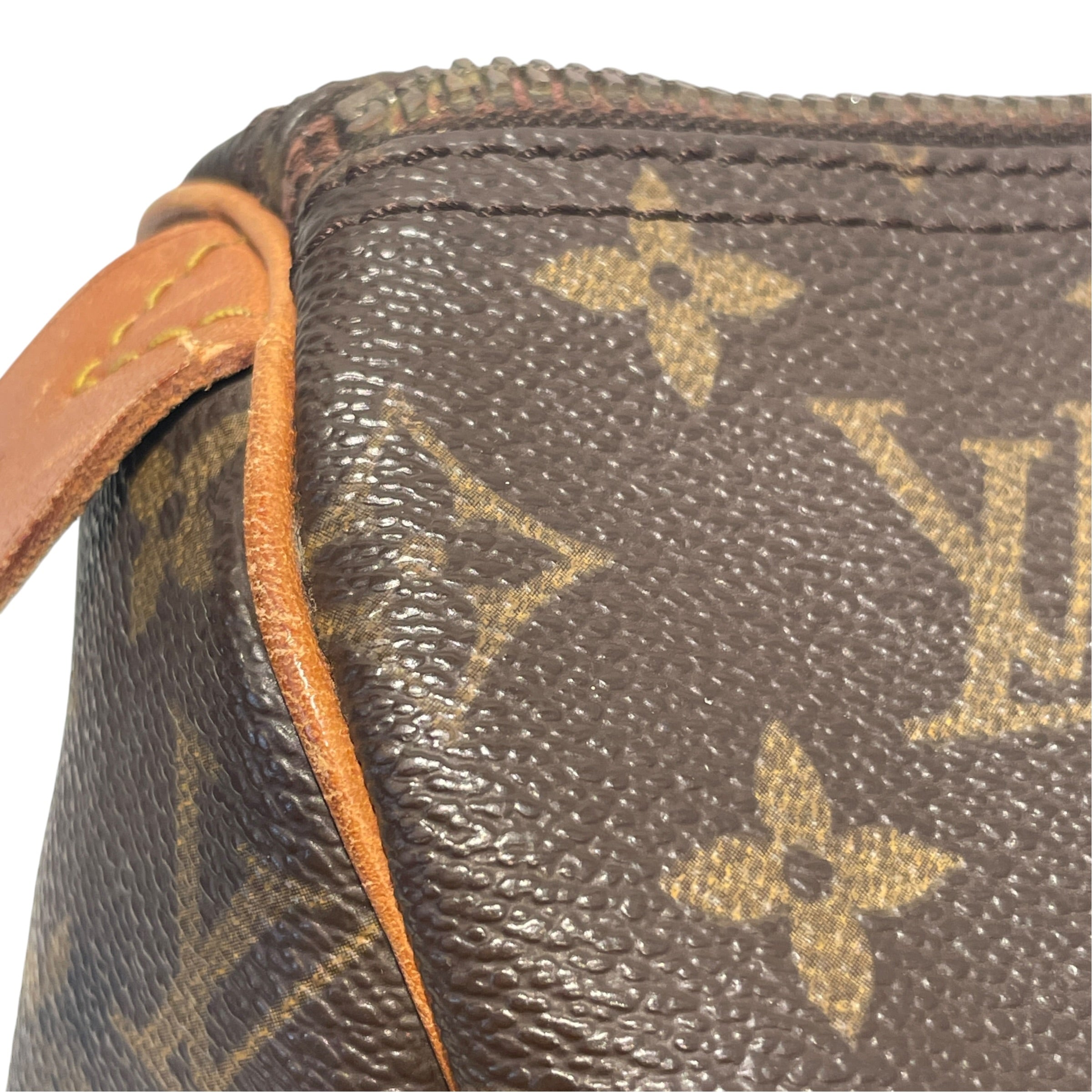 LOUIS VUITTON/Boston Bag/Monogram/Leather/BRW/Monogram Speedy 40 Bag view 6