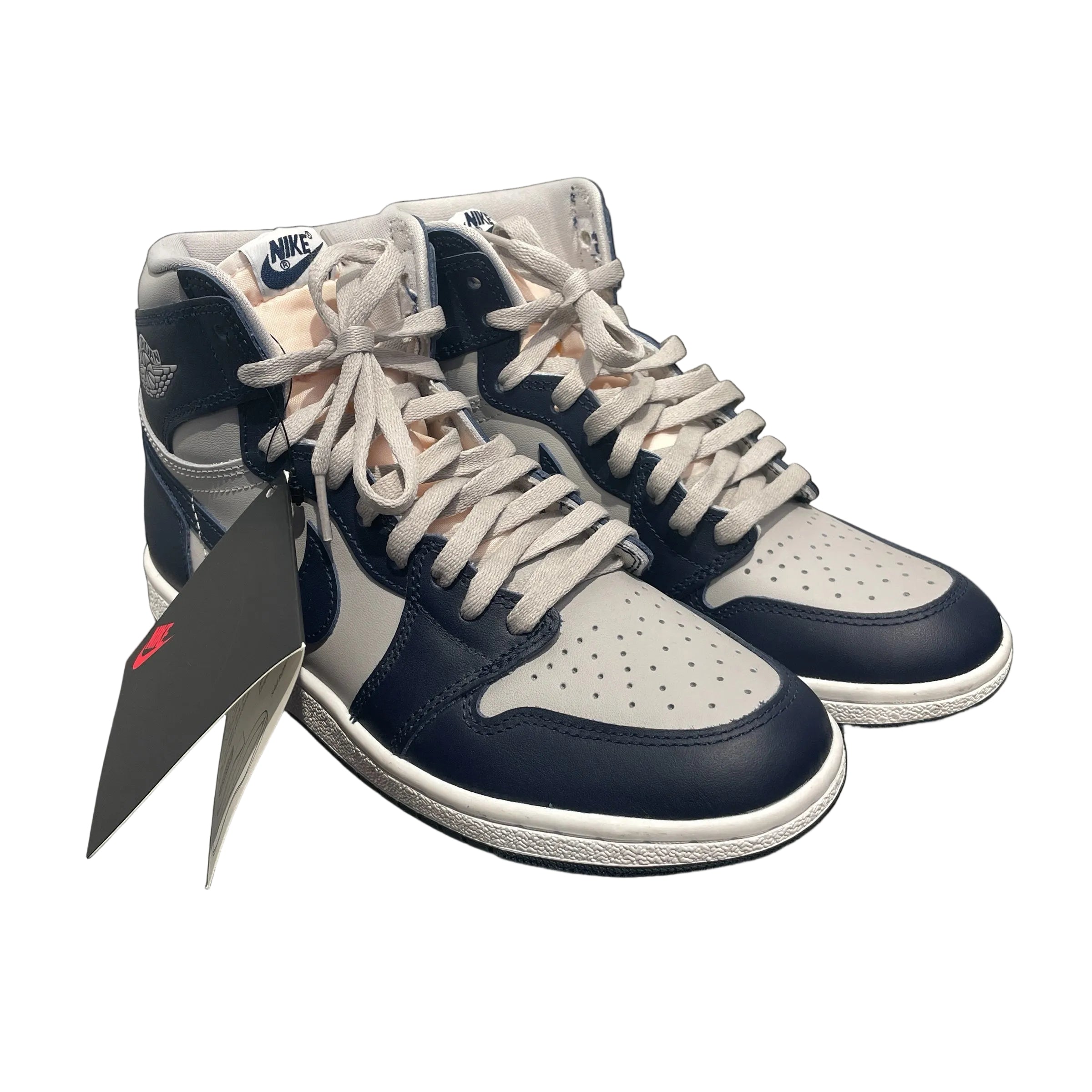 NIKE/Hi-Sneakers/US 8/Leather/NVY/AJ1 HI 85 GEORGETOWN view 1