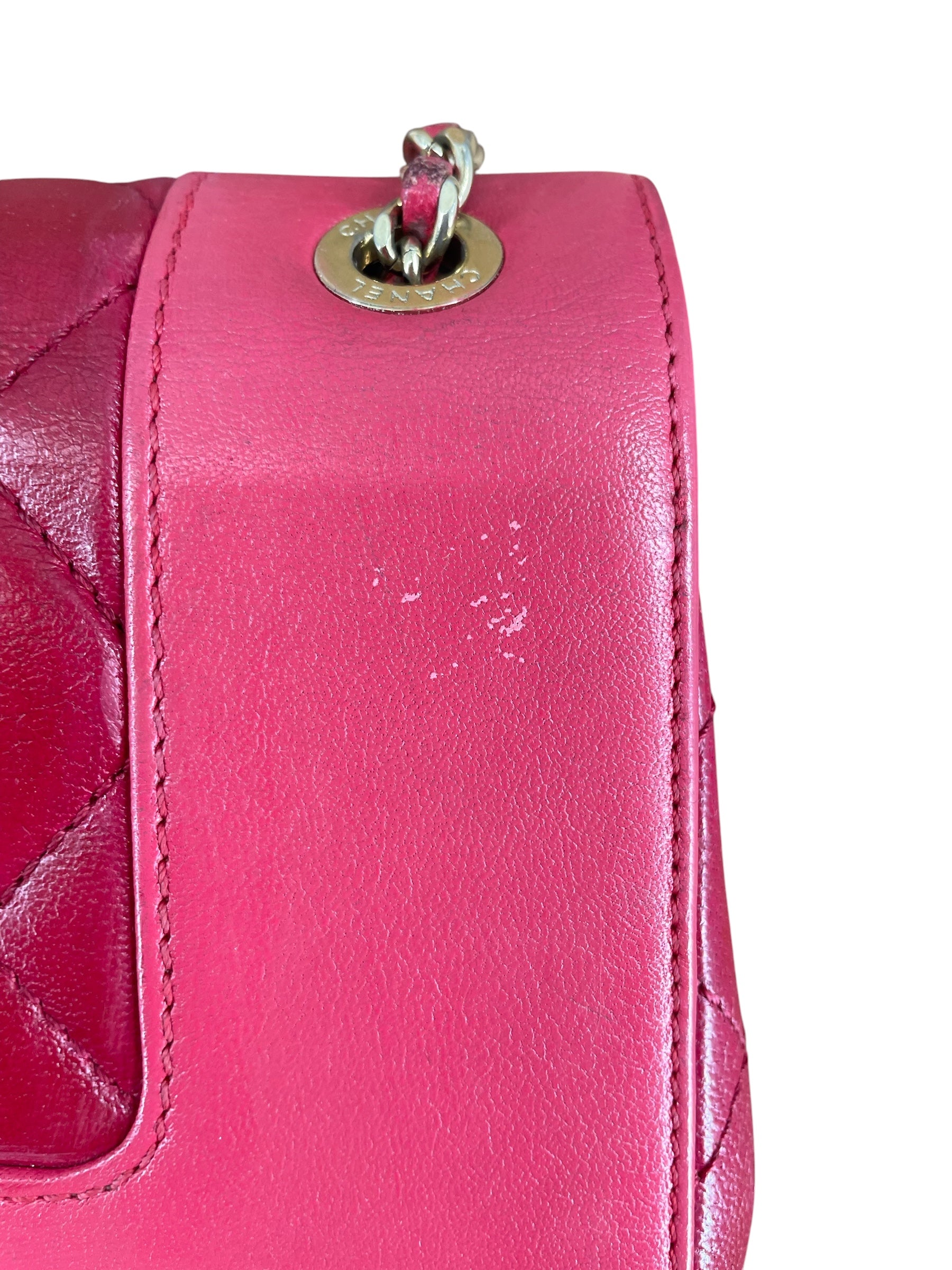 CHANEL/Bag/Leather/RED/23782309 GLD HRDWRE view 6