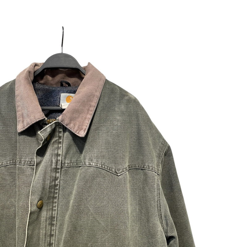 Carhartt/Trench Coat/XL/Cotton/GRN/14806
