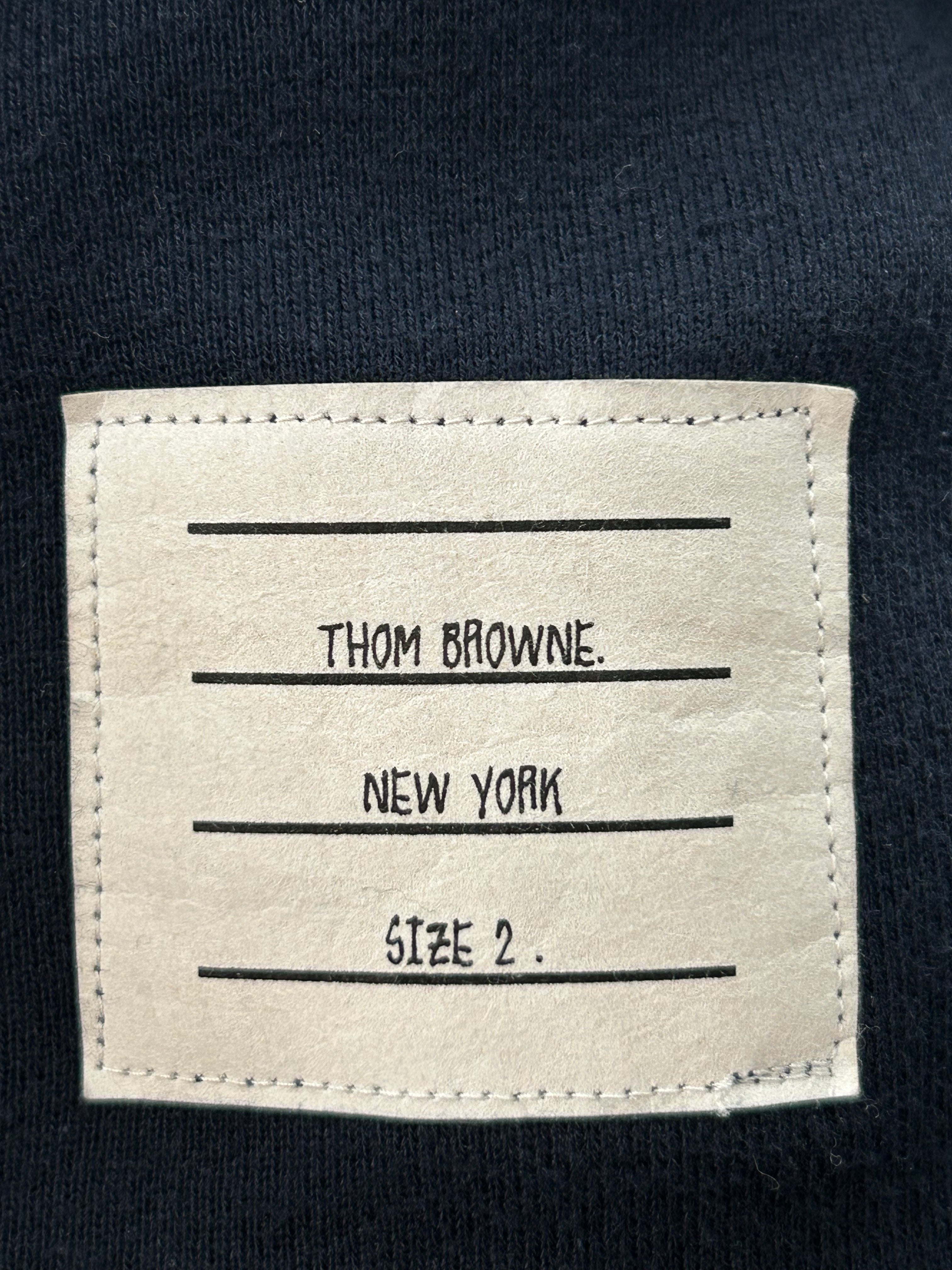 THOM BROWNE. NEW YORK/Sweatshirt/2/Cotton/NVY/sweatshirt view 4