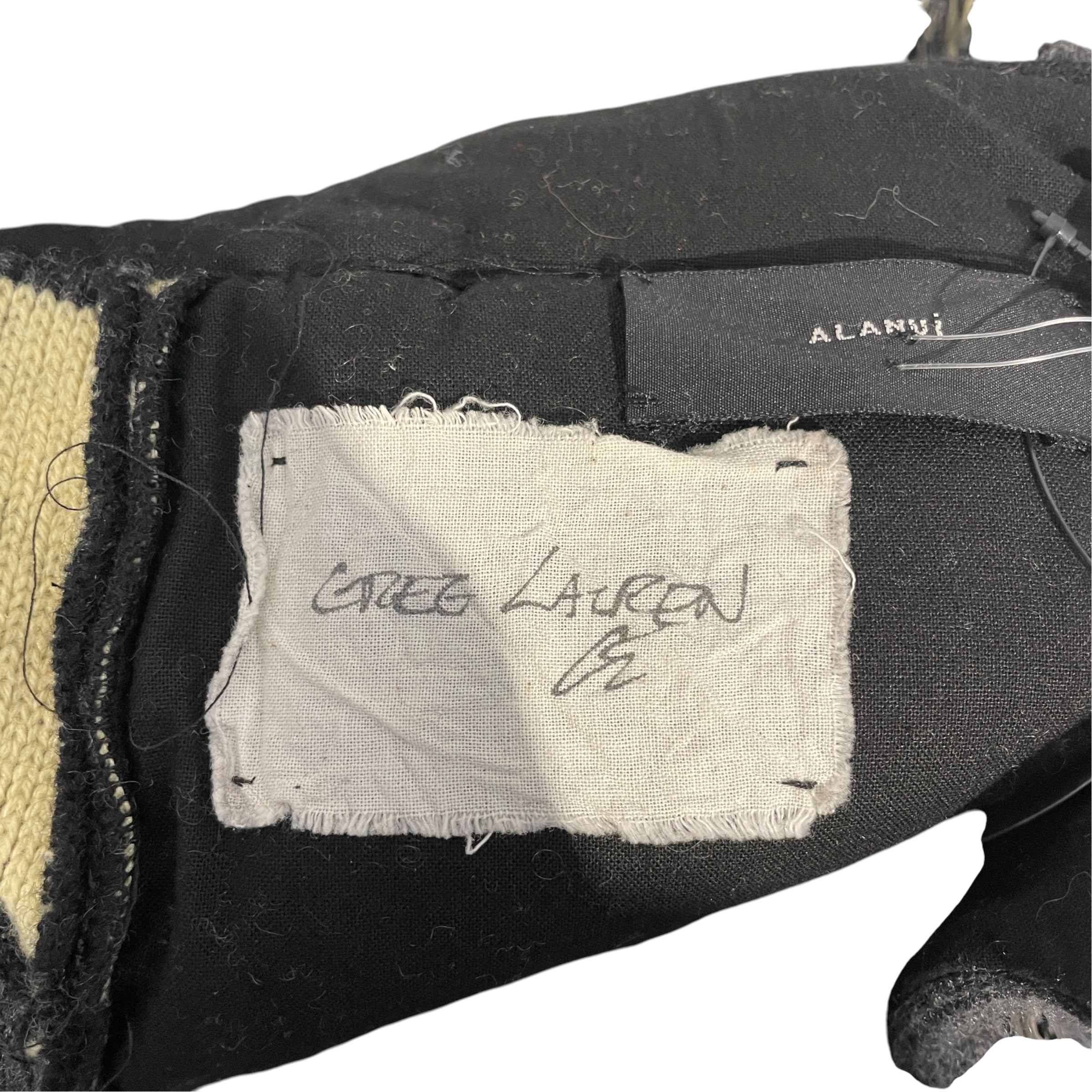 GREG LAUREN/Pants/S/Cashmere/GRY/ALANUI YELLOW DESIGNS view 3