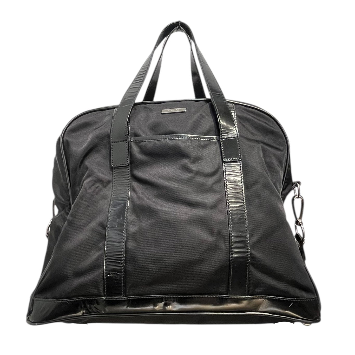 GUCCI/Luggage/Nylon/BLK/WEEKENDER DUFFLE BAG view 1
