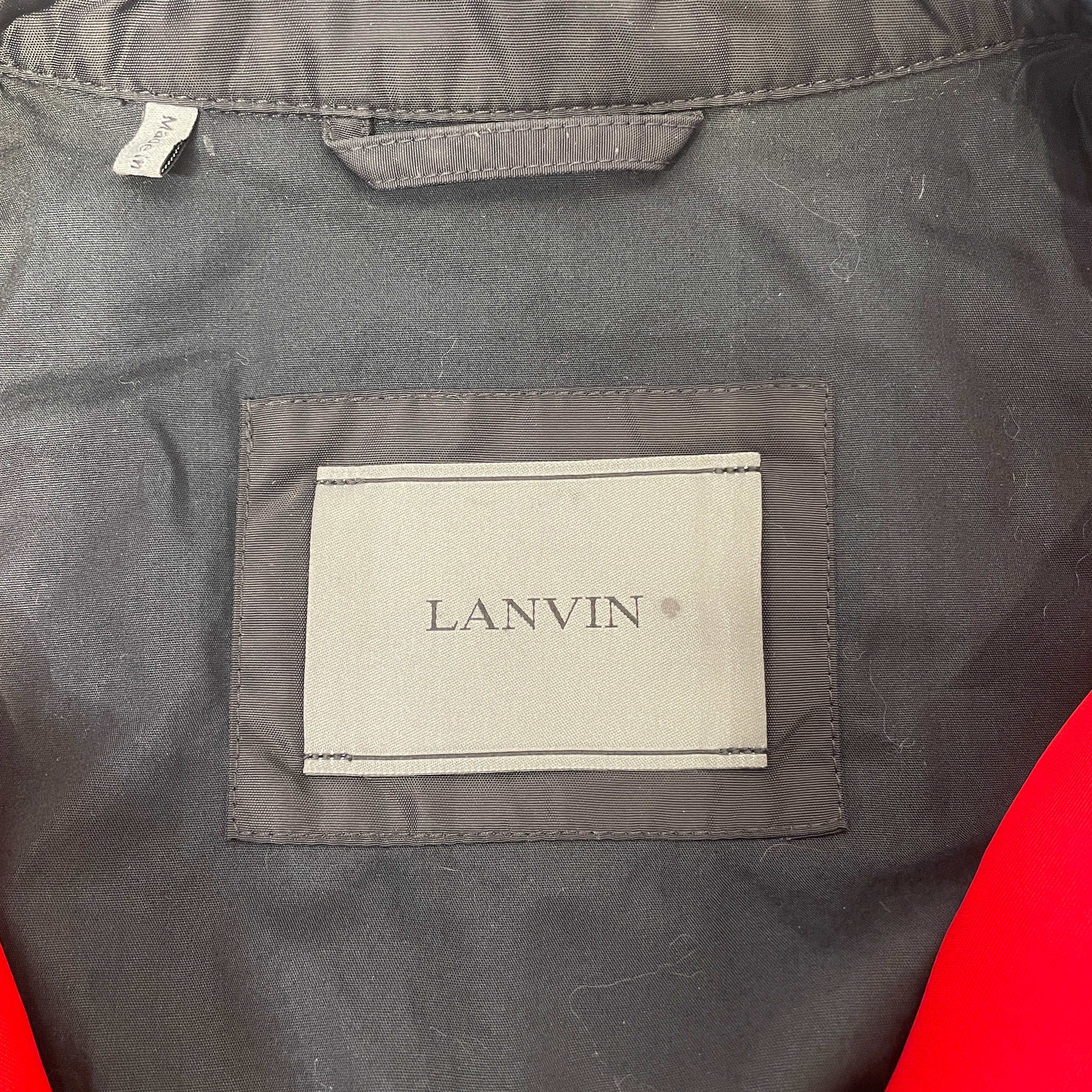 LANVIN/Jacket/Nylon/RED/Graphic/Dragon view 3