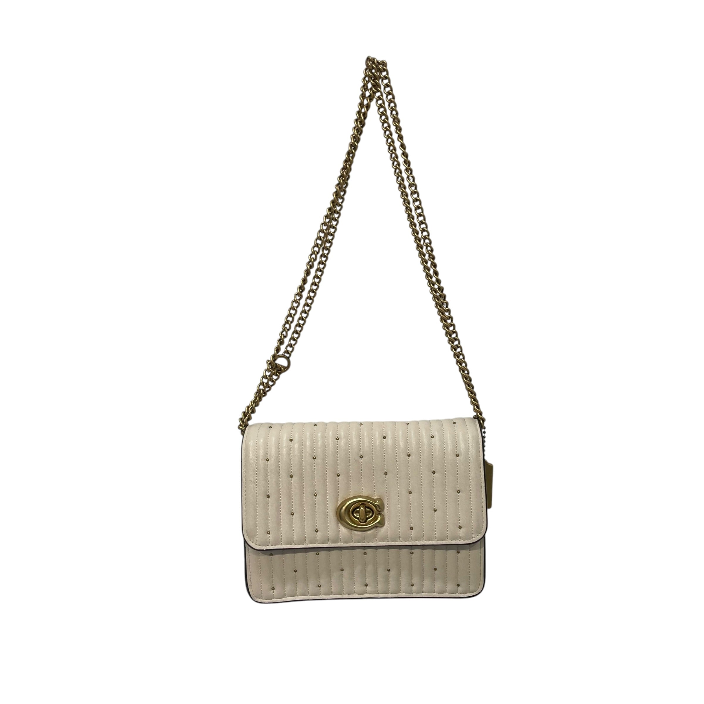 COACH/Cross Body Bag/Leather/CRM/28480 view 1