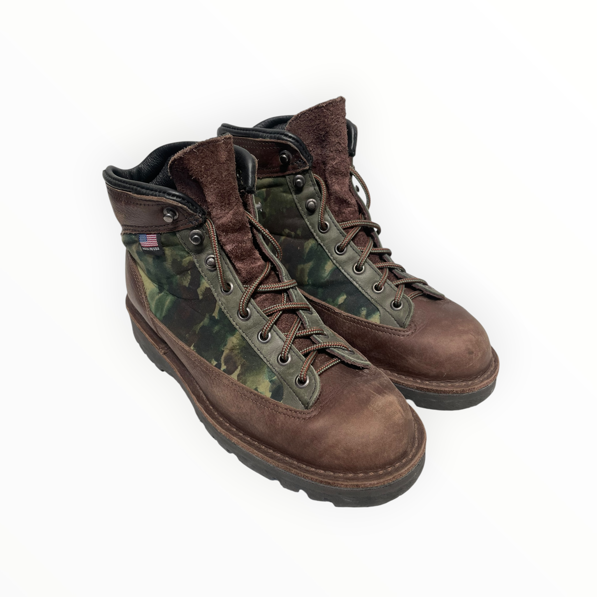 Danner/Lace Up Boots/US 8.5/Camouflage/Leather/BEG/ view 1