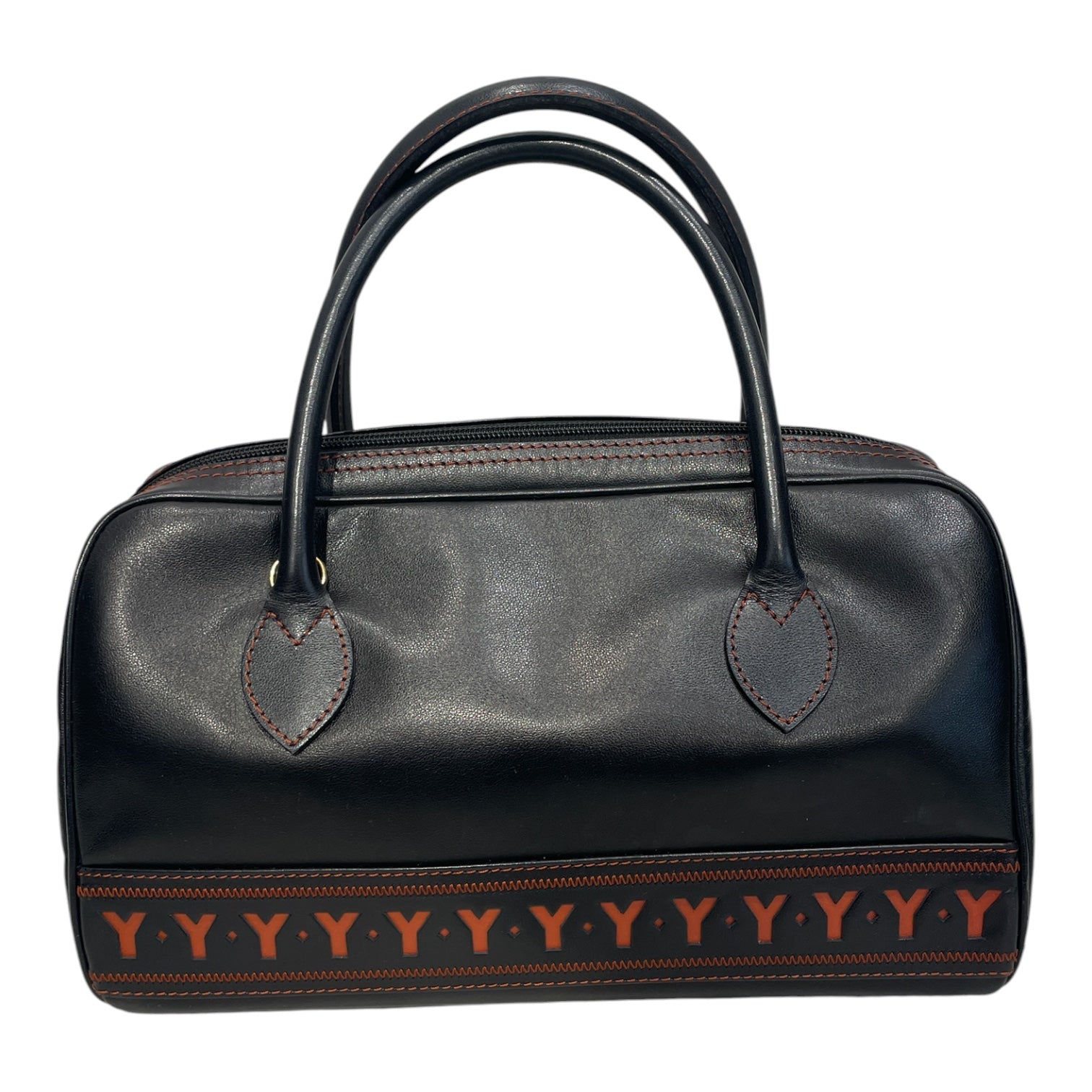 YVES SAINT LAURENT/Cross Body Bag/Leather/BLK/Y'S ACROSS BOWLING BAG view 1