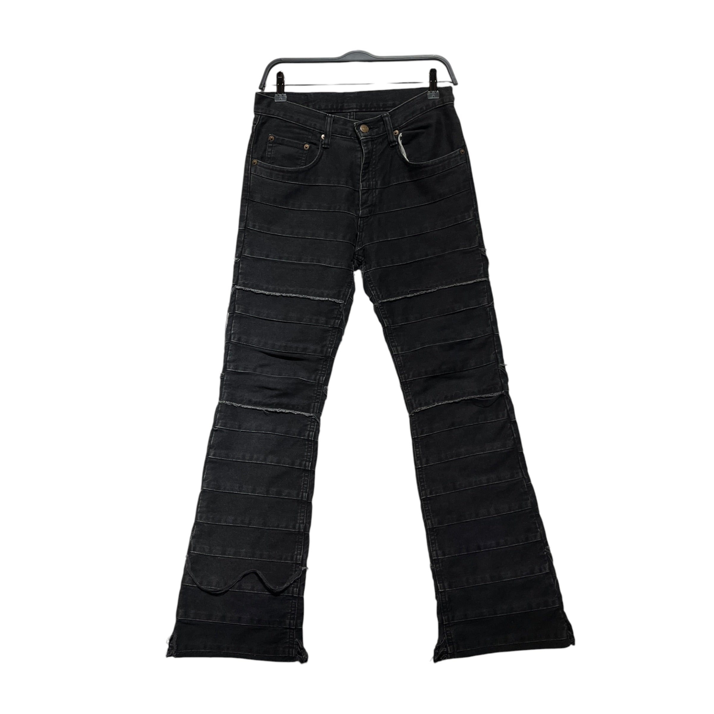 HYSTERIC GLAMOUR/Bootcut Pants/2/Denim/BLK/Hagi Jeans view 1