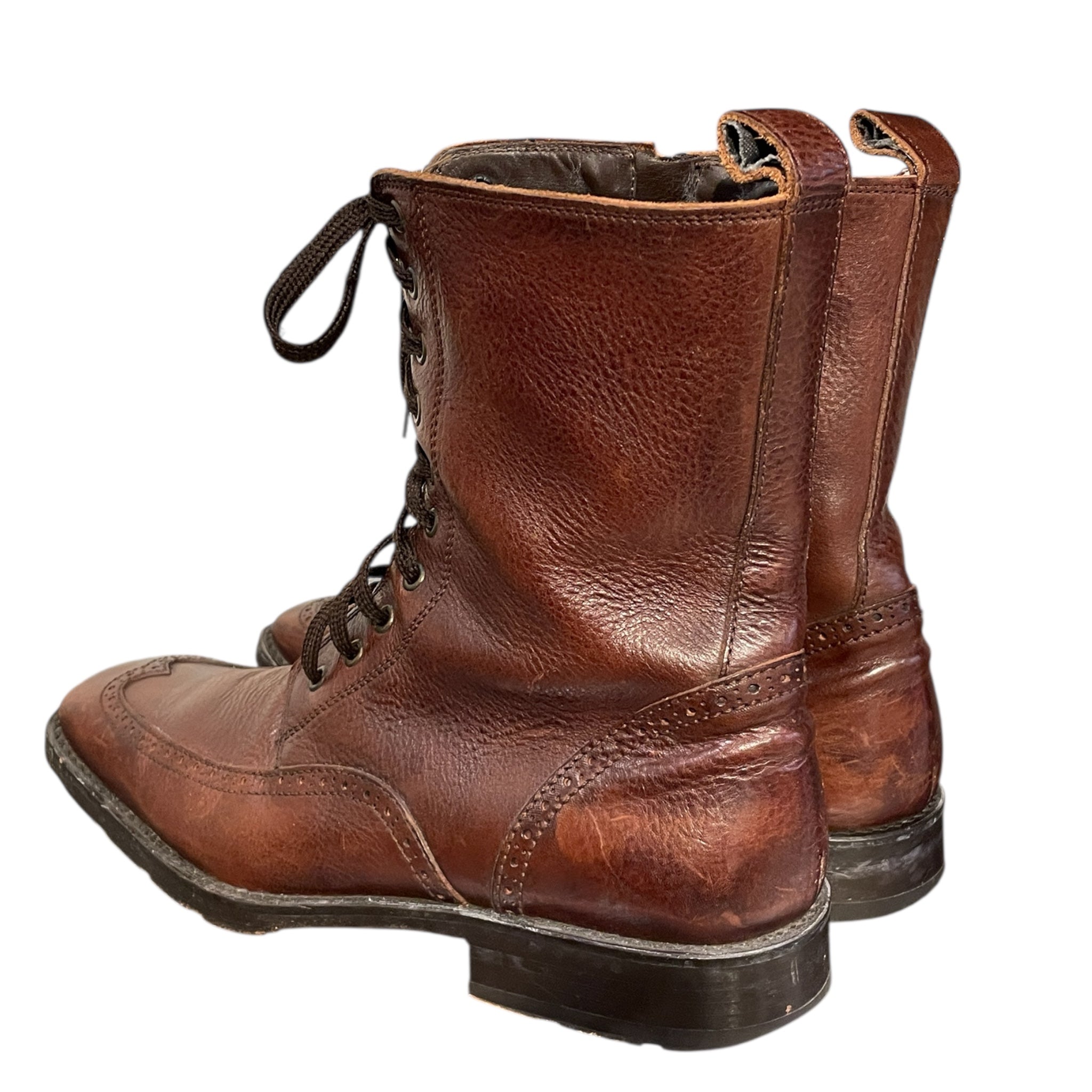 DSQUARED2/Lace Up Boots/EU 43.5/Leather/BRW/OXFORD view 2