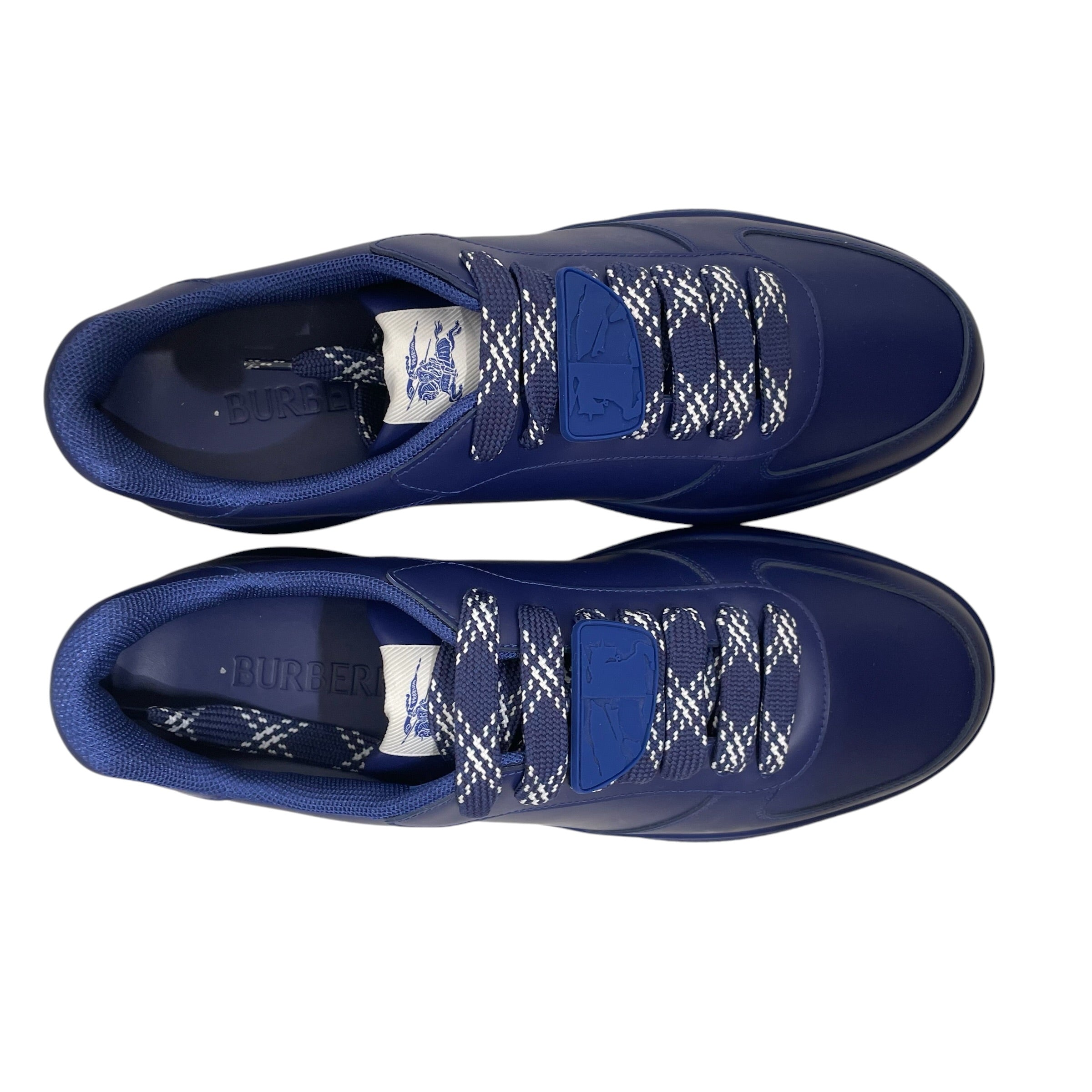 BURBERRY PRORSUM COLLECTION/Low-Sneakers/EU 45/Leather/BLU/TERRACE LEATHER LOW TOP view 3