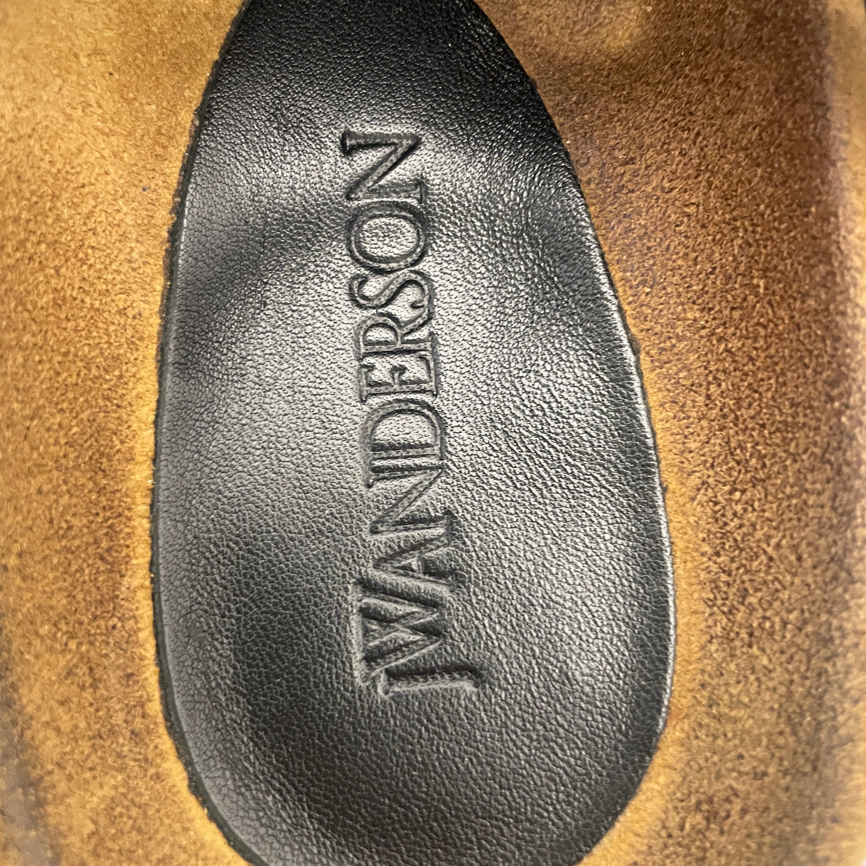 JW ANDERSON(J.W.ANDERSON)/Sandals/US 8/Leather/BLK/Chain Mule view 3