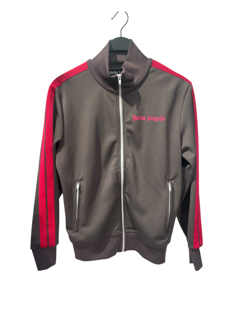 Palm Angels/Jacket/M/Polyester/GRY/GREY/PINK