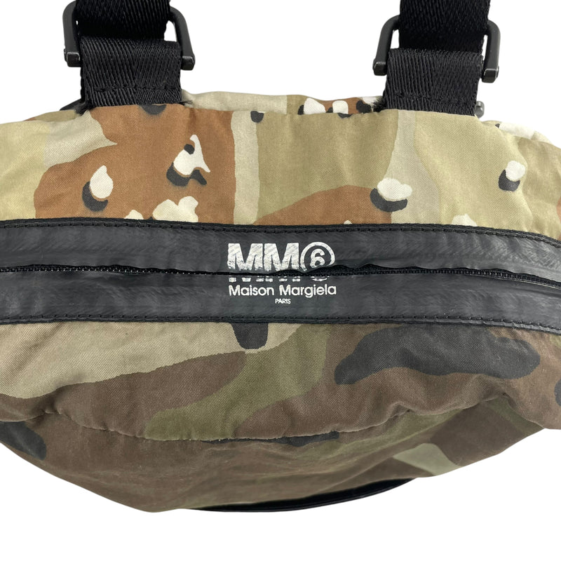 MM6/Maison Margiela/Backpack/Camouflage/Nylon/BRW/DESERT CAMO