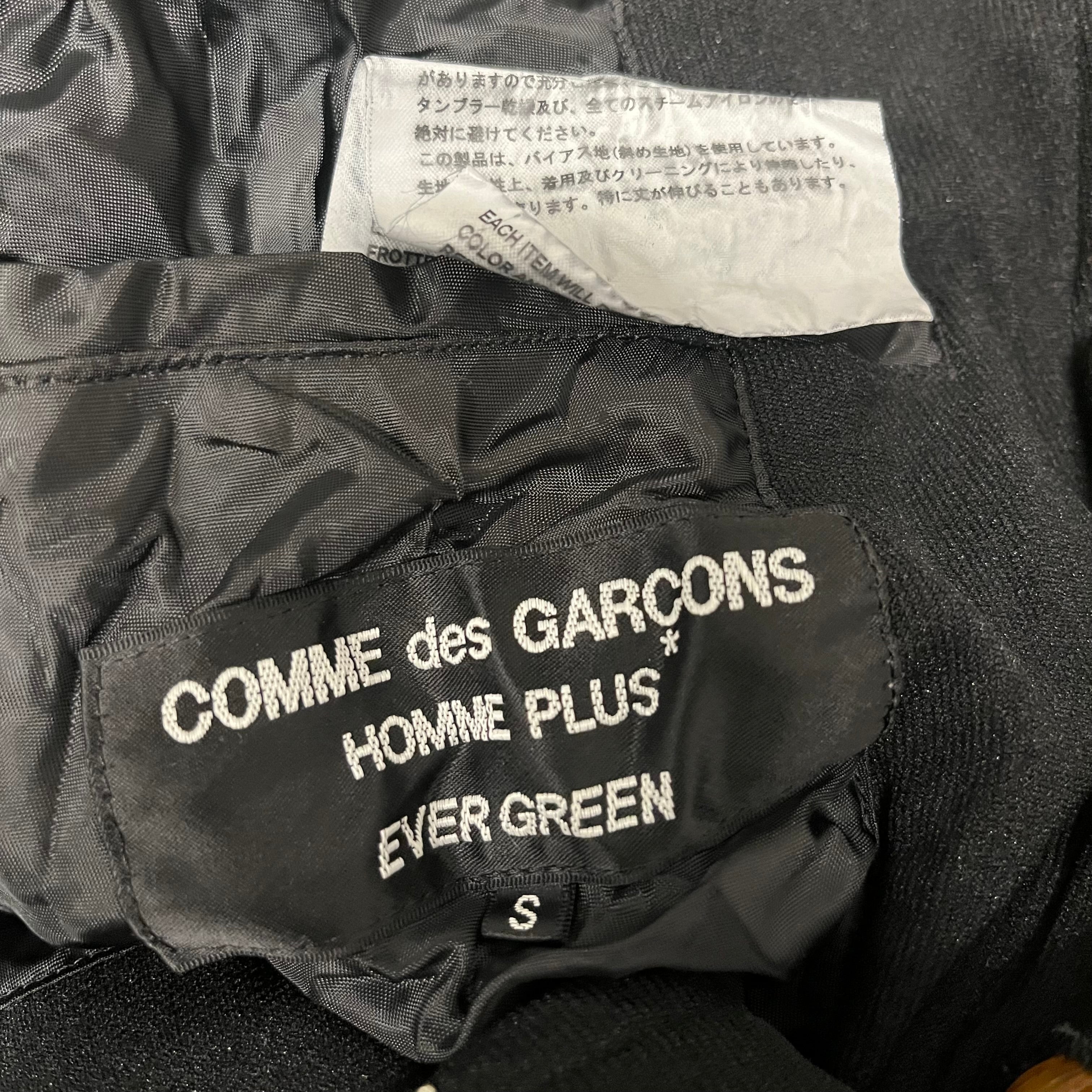 COMME des GARCONS HOMME PLUS/Jacket/S/Black/Polyester/ view 3