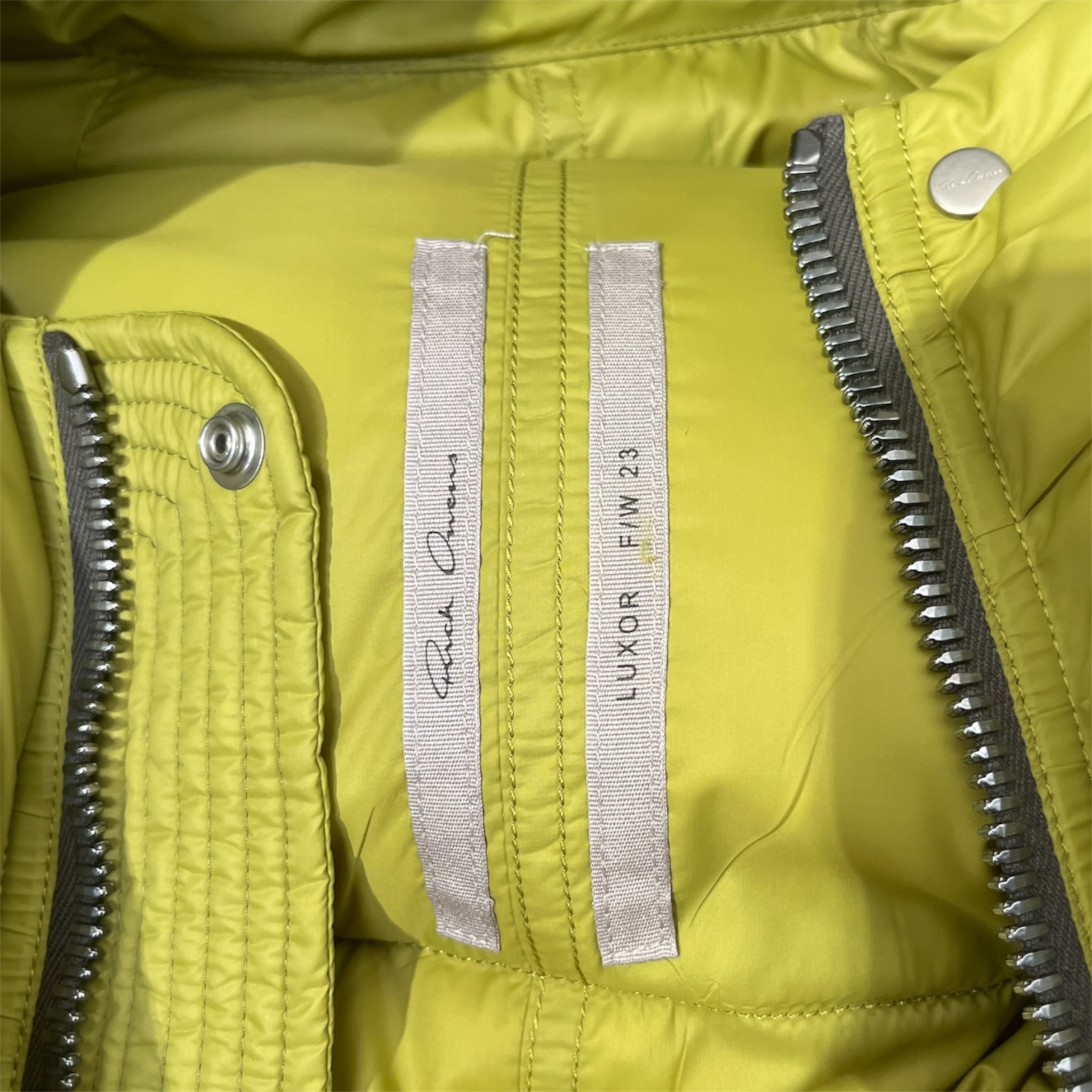 Rick Owens/Jacket/40/Nylon/GRN/ view 4