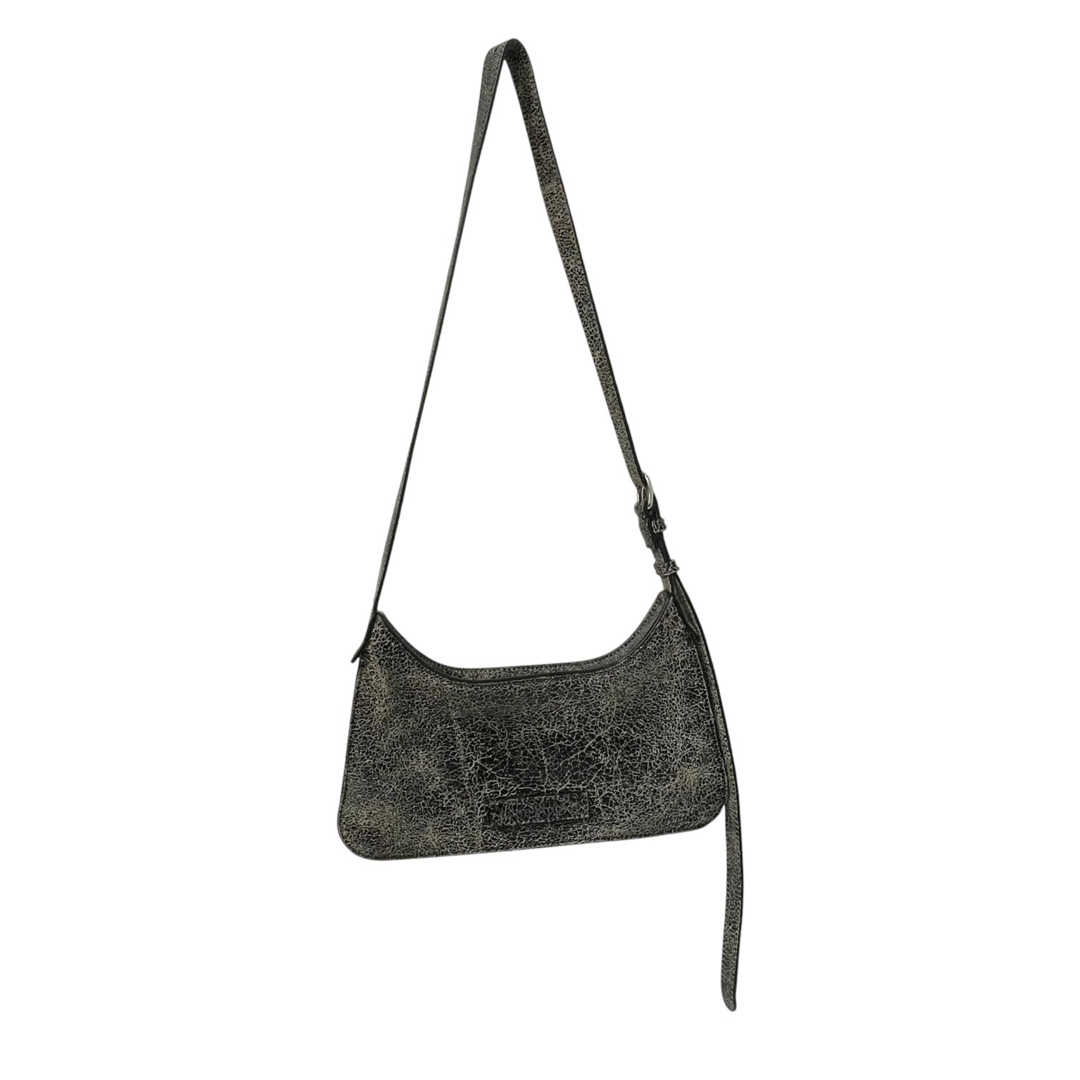 Acne Studios/Pouch/Leather/GRY/platt mirror crackle view 2