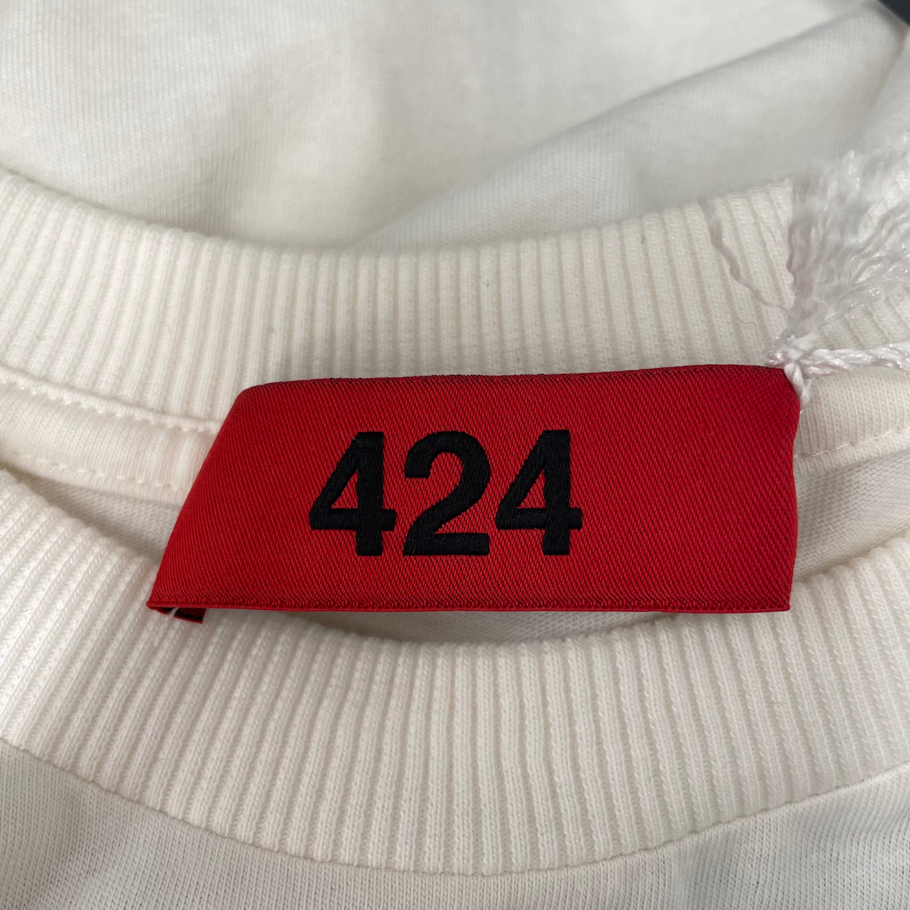 424(FourTwoFour)/T-Shirt/L/Cotton/WHT/Graphic/FourTwoFour Pharrmaceuticals view 3