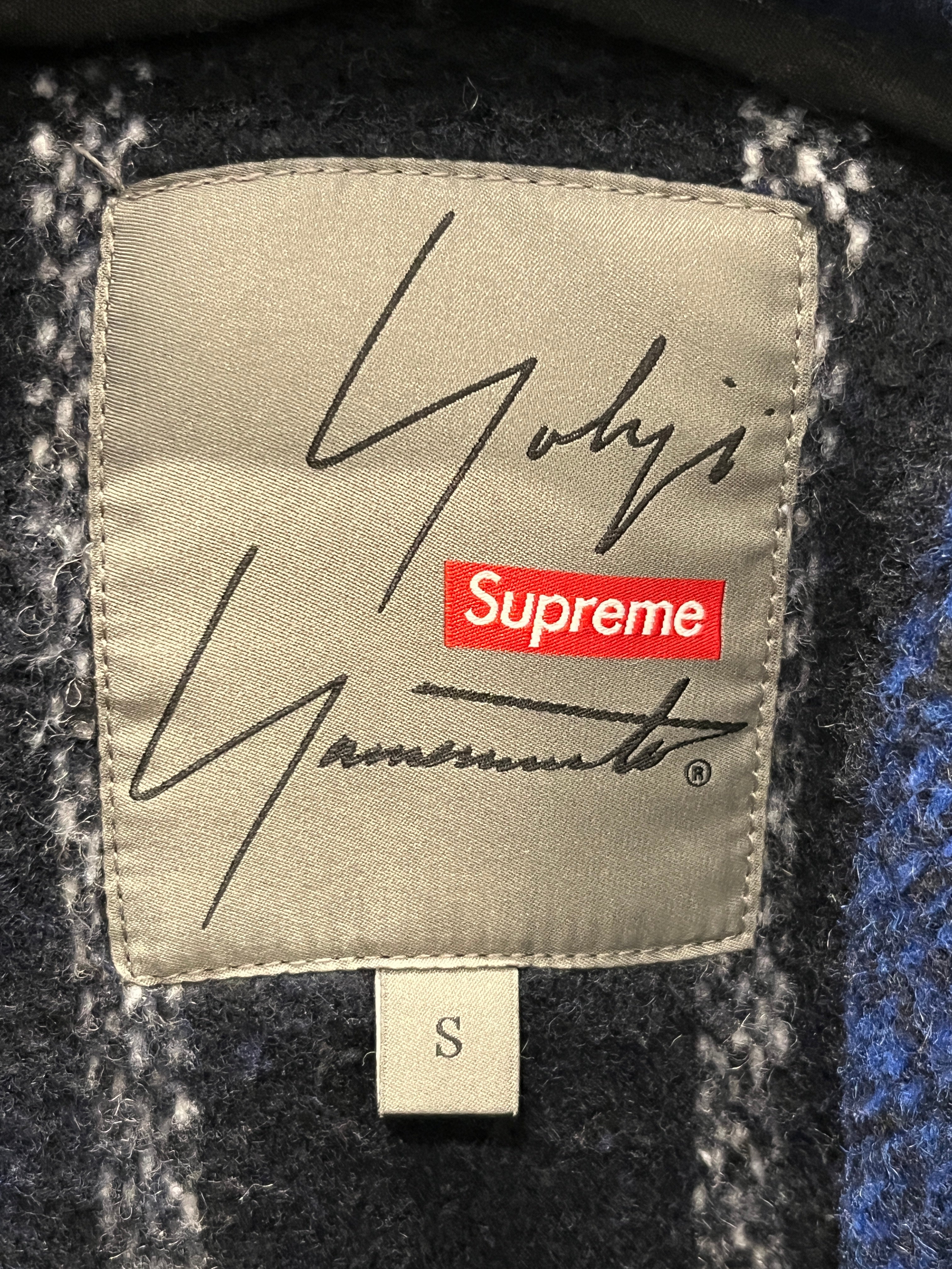 Supreme/Zip Up Hoodie/Cotton/BLU/SUPREME IN GOLD LETTERING view 3