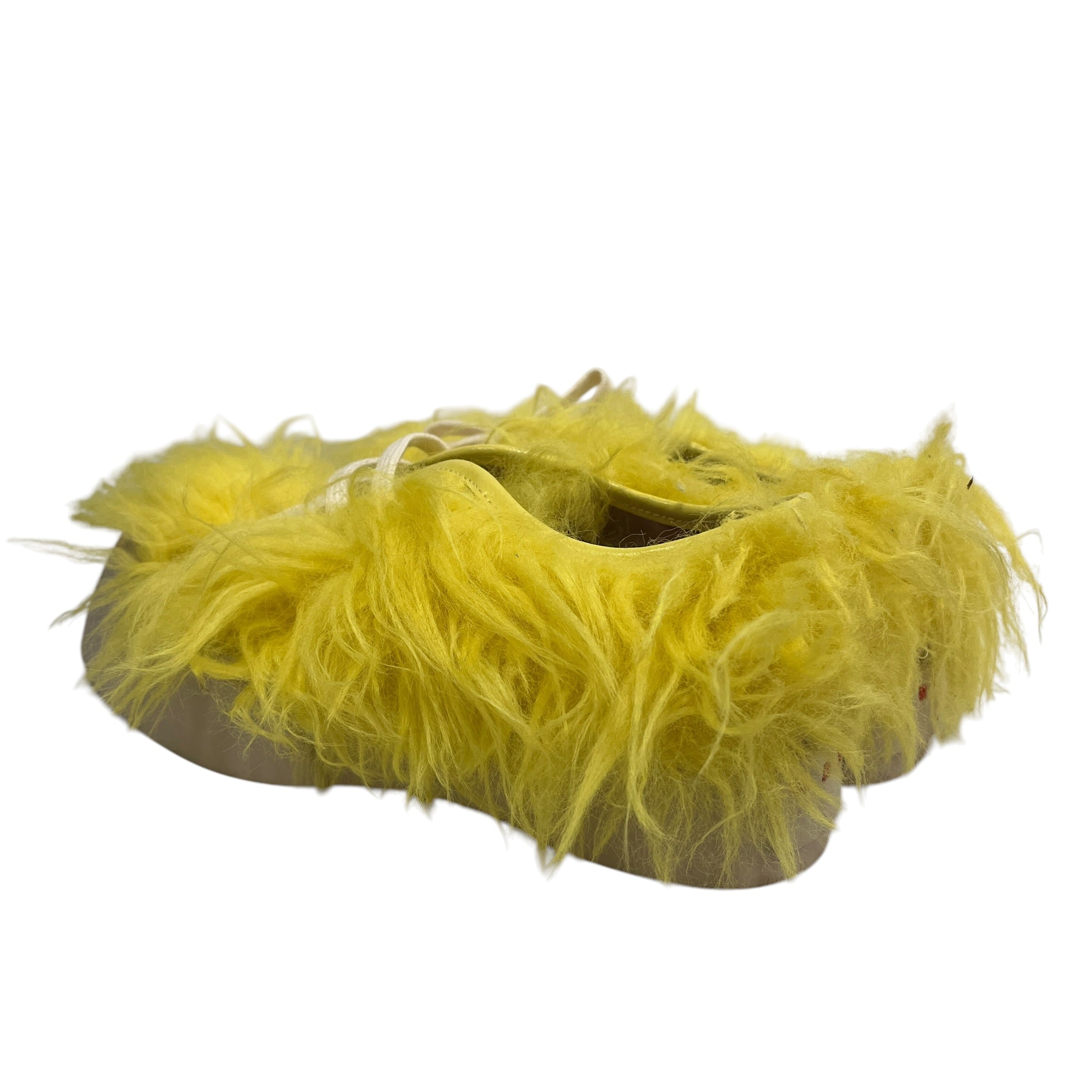 MARNI/Low-Sneakers/EU 40/Fake Fur/YEL/SSense Yellow Sneakers view 2