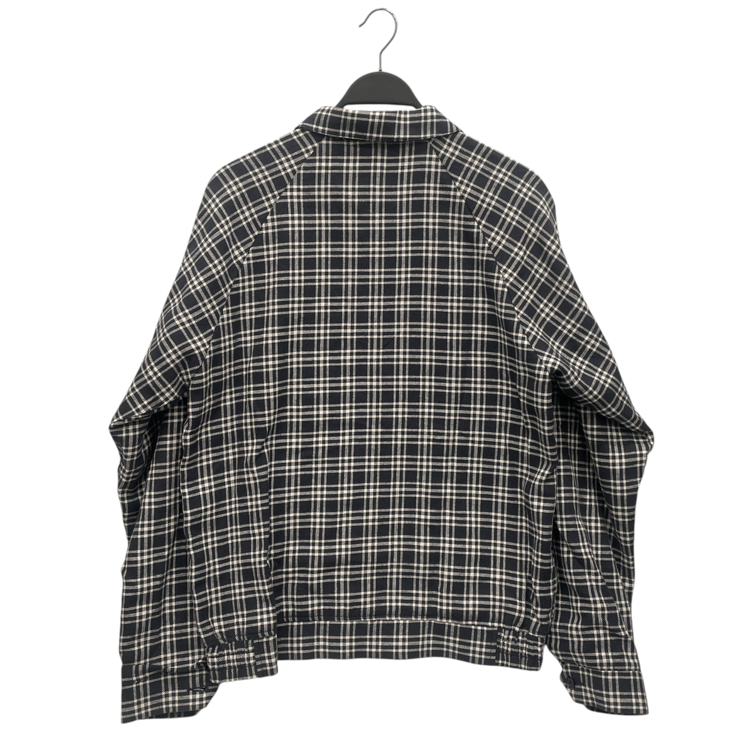 STUSSY/Blouson/M/Linen/NVY/Plaid/LINEN BRYAN view 2