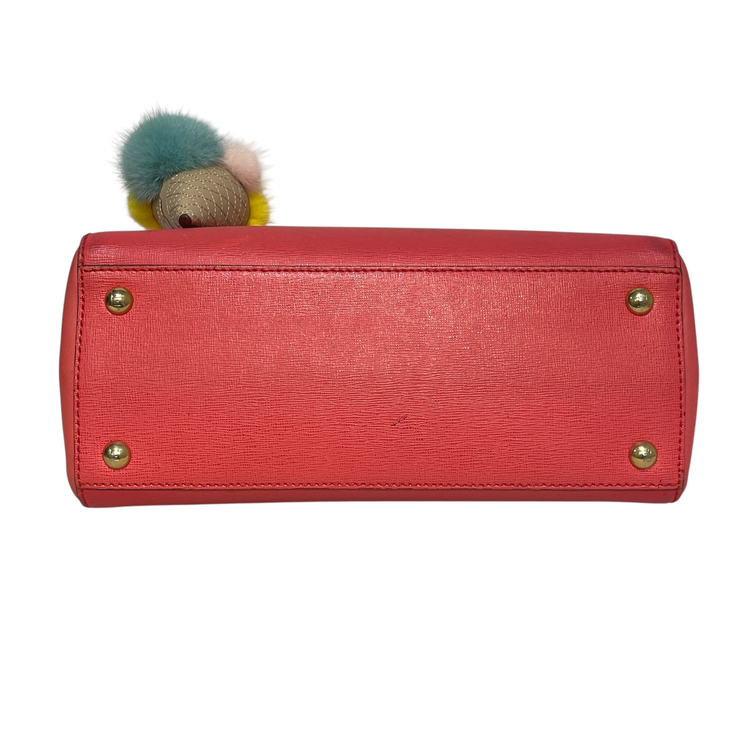 FENDI/Hand Bag/Leather/RED/2Jours Satchel Ice Cream Charm view 3