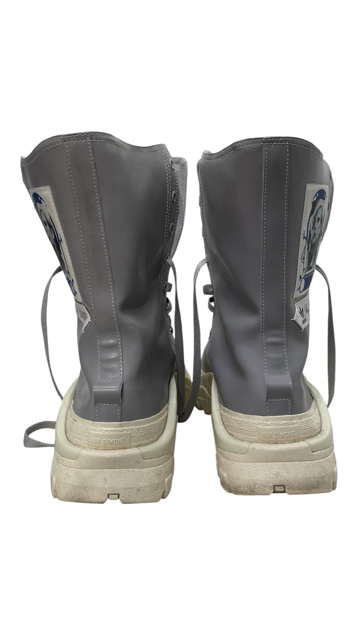 ADIDAXRAF SIMMONS/Lace Up Boots/US 10/Cotton/GRY/ view 5