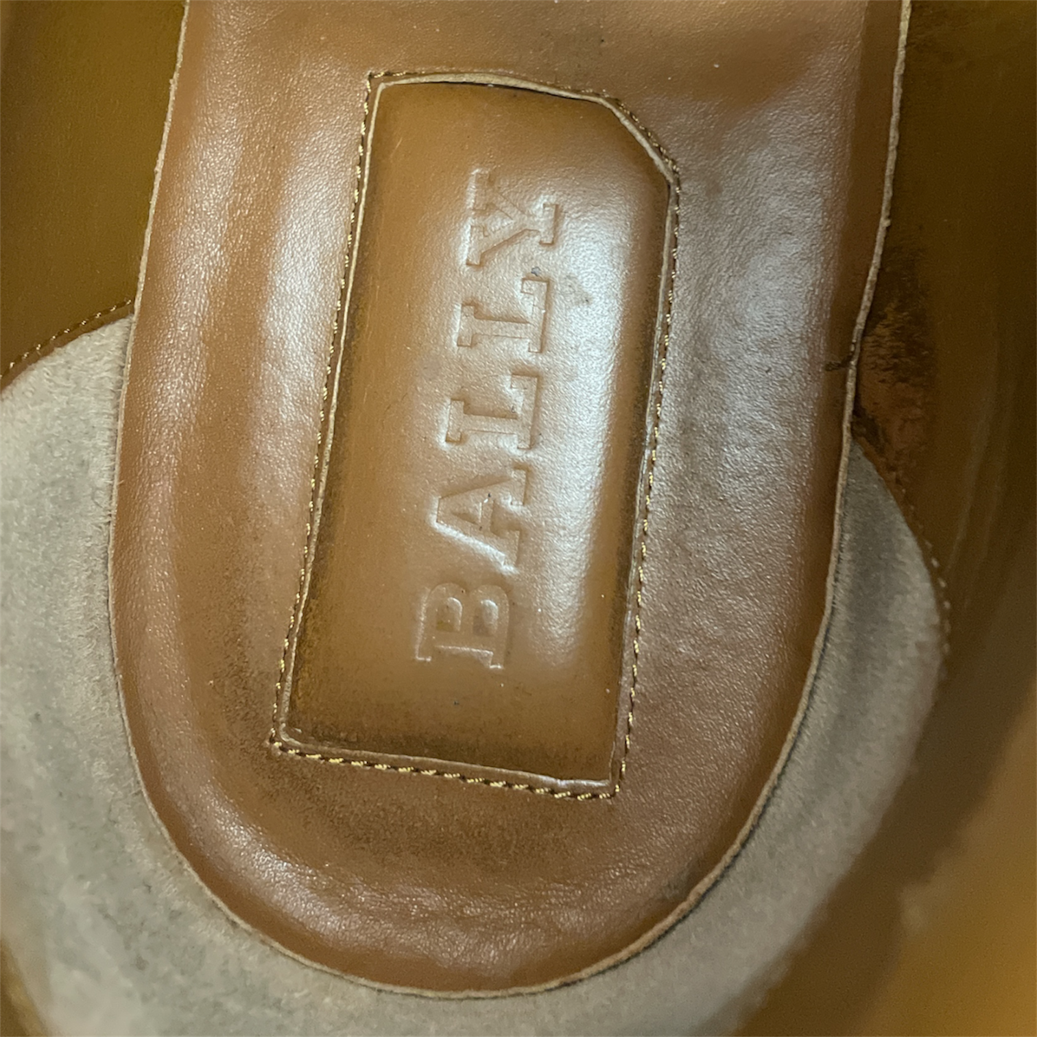BALLY/Hi-Sneakers/US 12/Leather/GRY/Eroy view 3